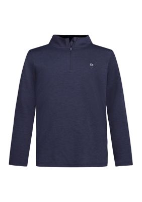 Crown & Ivy Boys 8-20 Feeder Striped 1/4 Zip Pullover