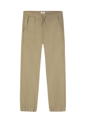 Crown & Ivy Boys 8-20 Stretch Twill Joggers
