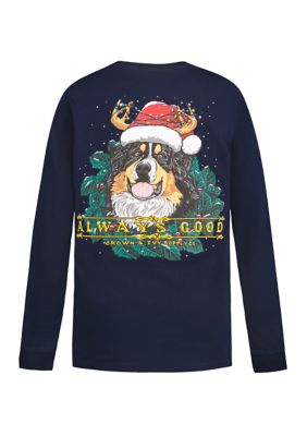 Crown & Ivy Boys 8-20 Long Sleeve Graphic T-Shirt