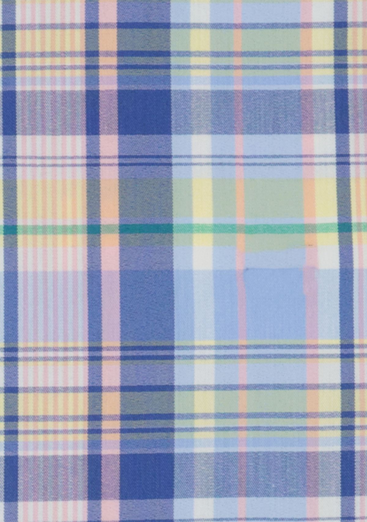 Boys 4-7 Woven Coastal Plaid Poplin Shirt