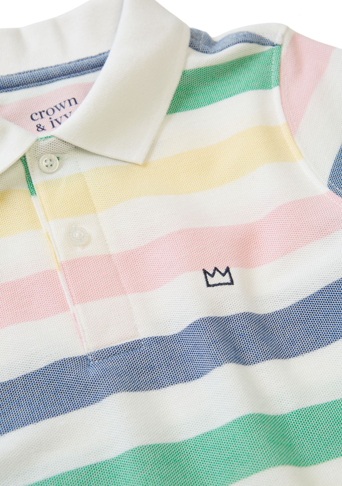 Boys 4-7 Striped Polo Shirt 