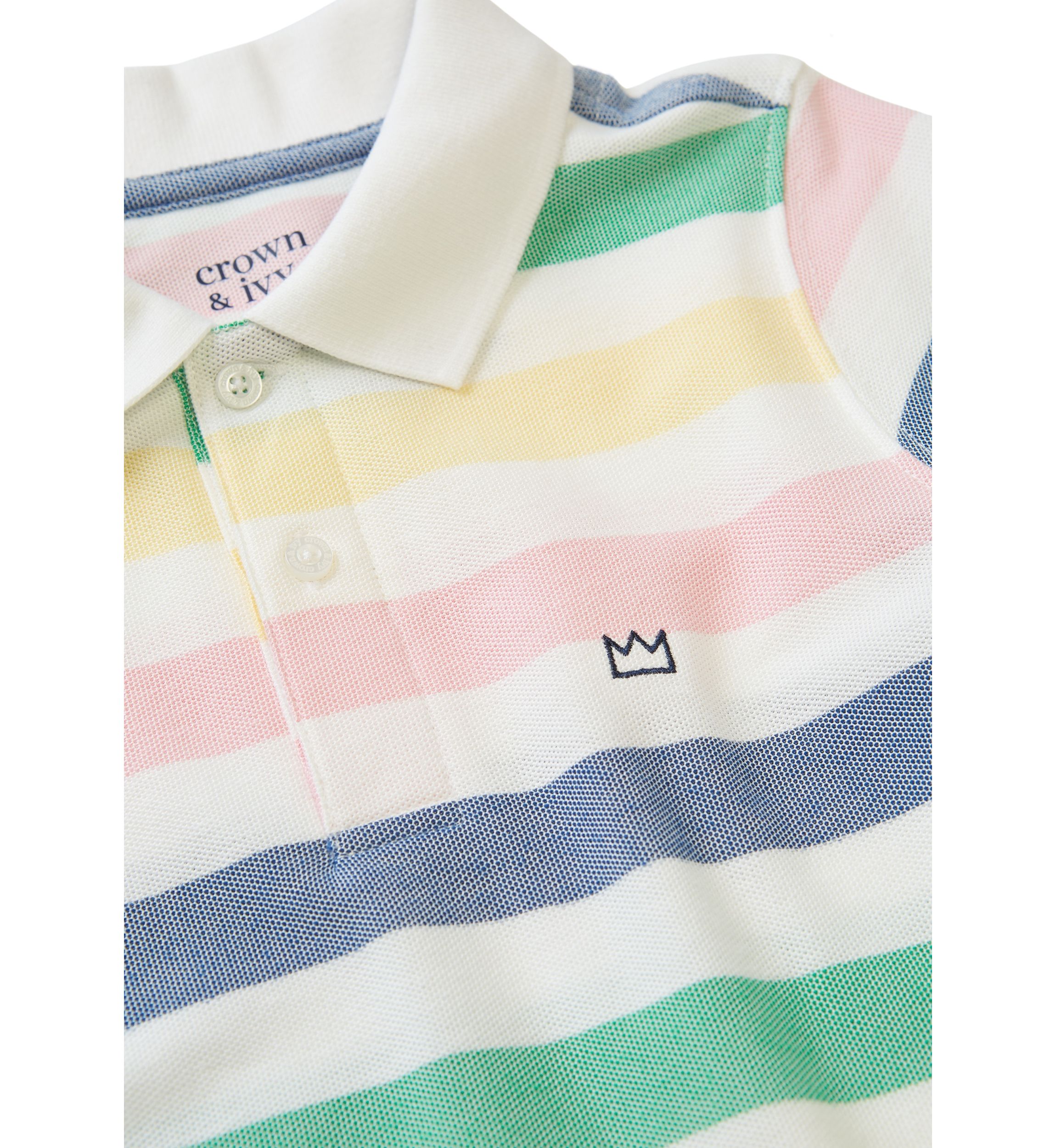 Boys 4-7 Striped Polo Shirt 