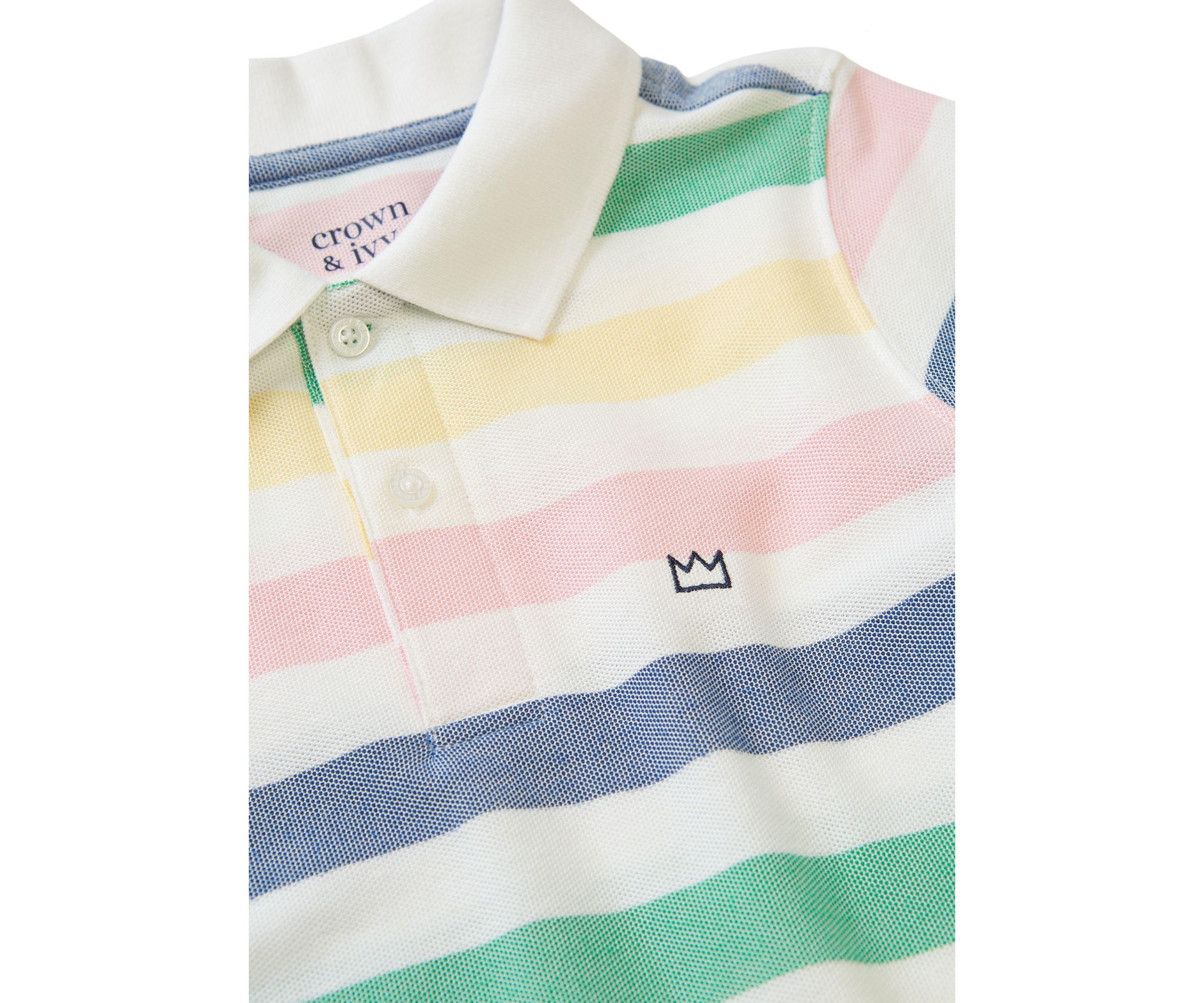 Boys 4-7 Striped Polo Shirt 