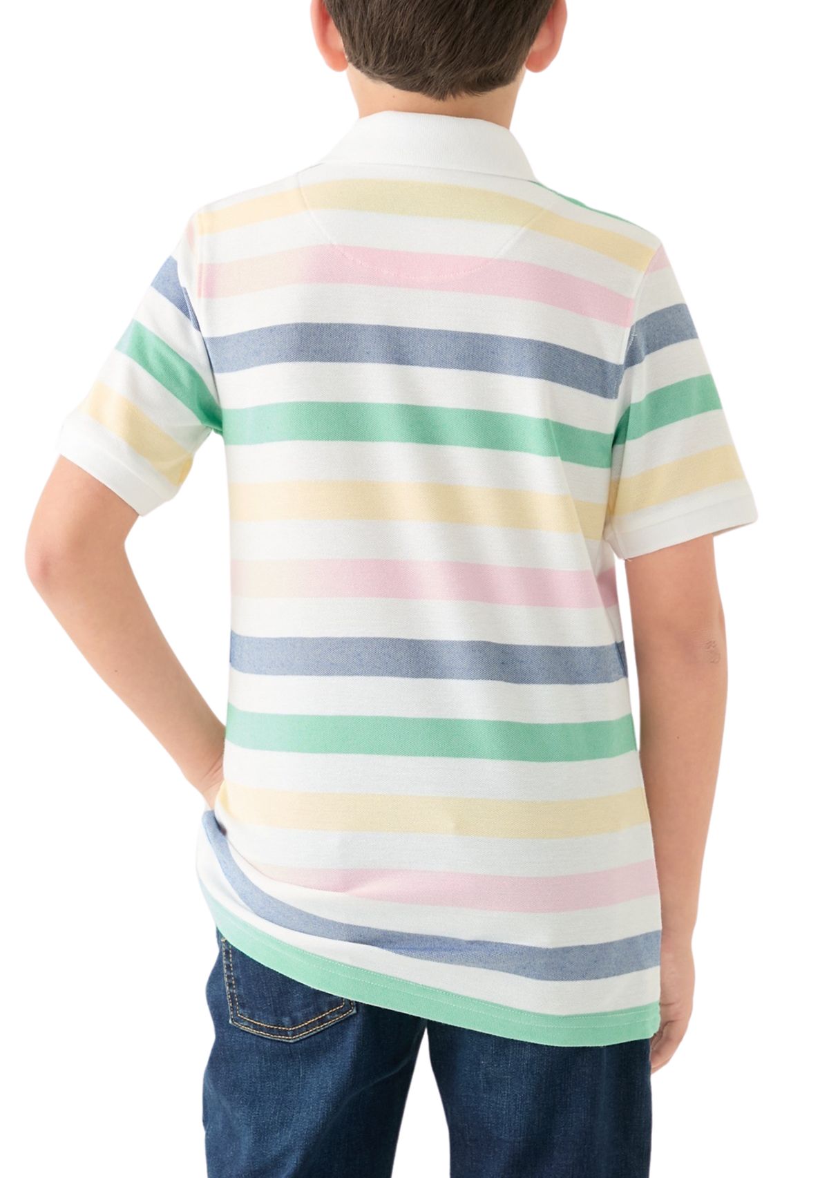 Boys 8-20 Spring Stripe Lacoste Piqué Polo Shirt