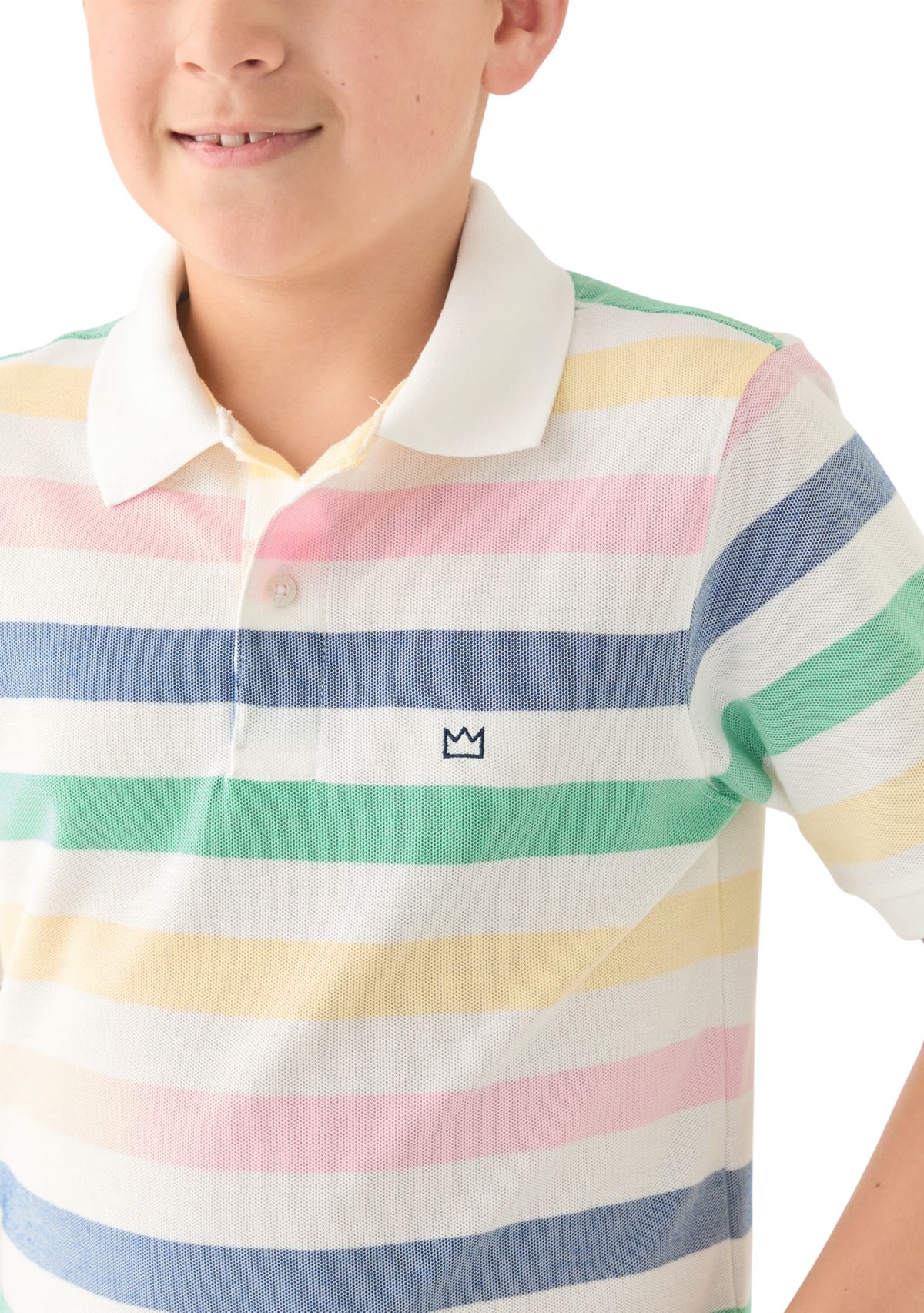 Boys 8-20 Spring Stripe Lacoste Piqué Polo Shirt