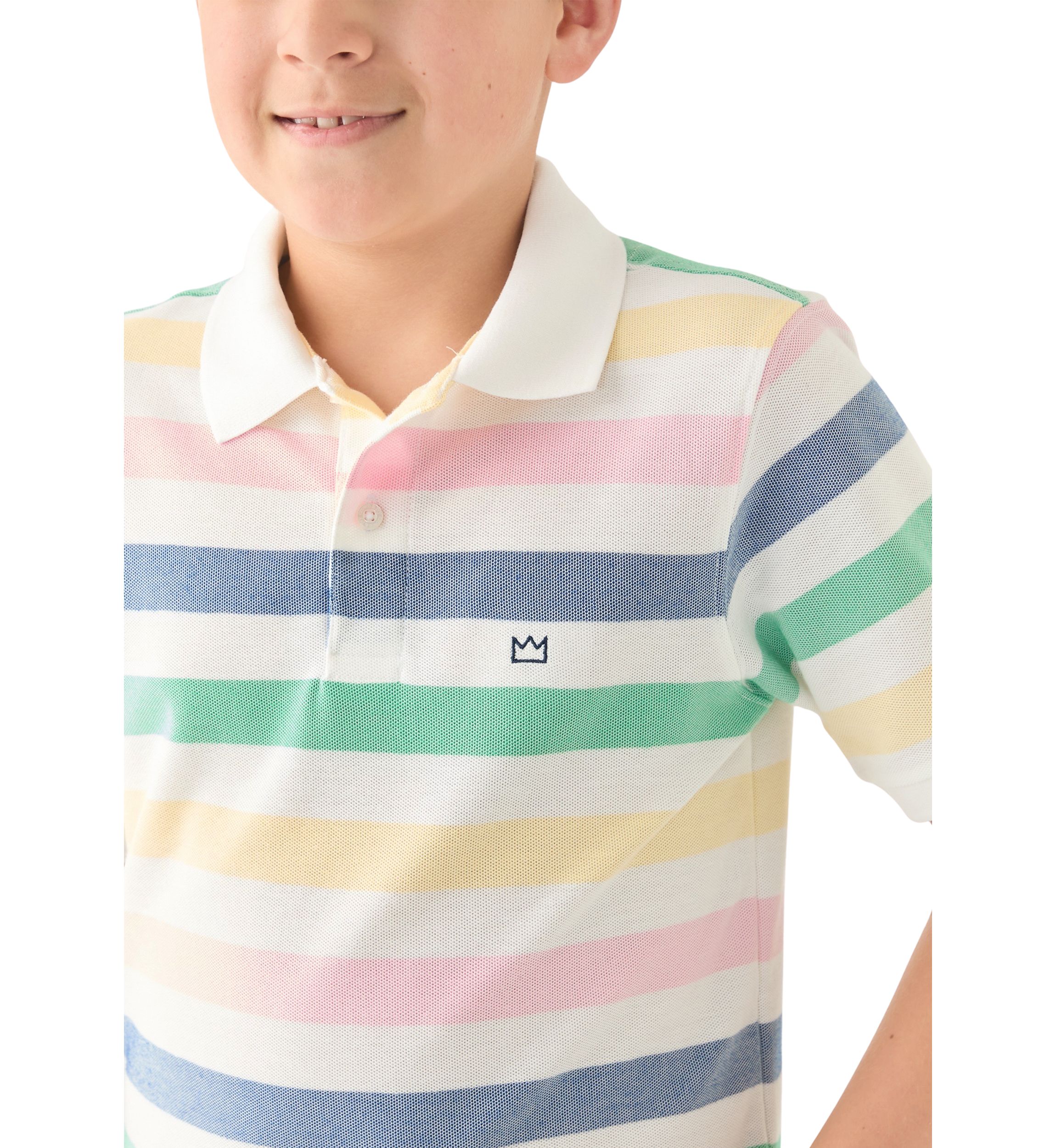 Boys 8-20 Spring Stripe Lacoste Piqué Polo Shirt