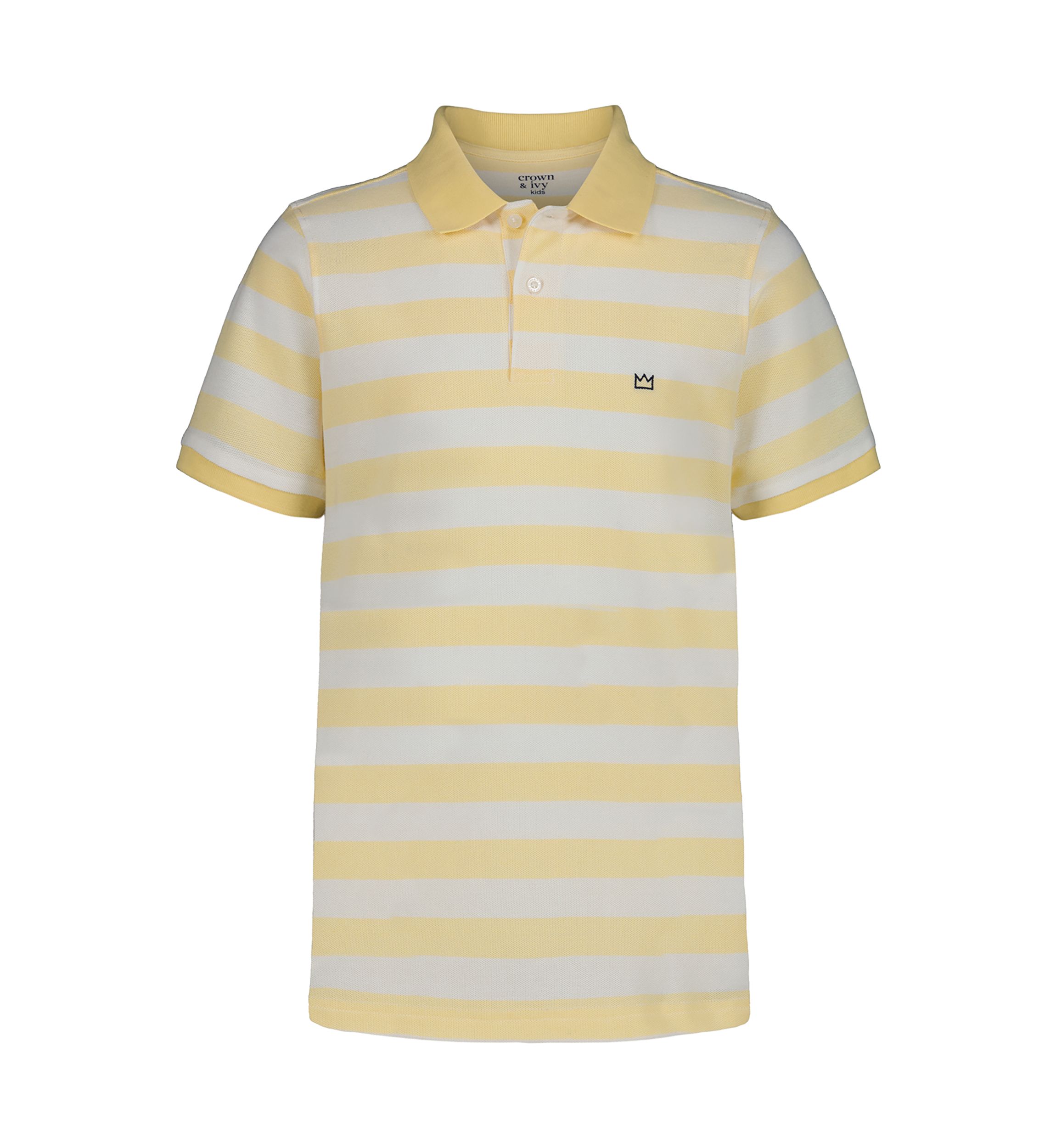 Boys 4-7 Varsity Striped Lacoste Piqué Polo Shirt