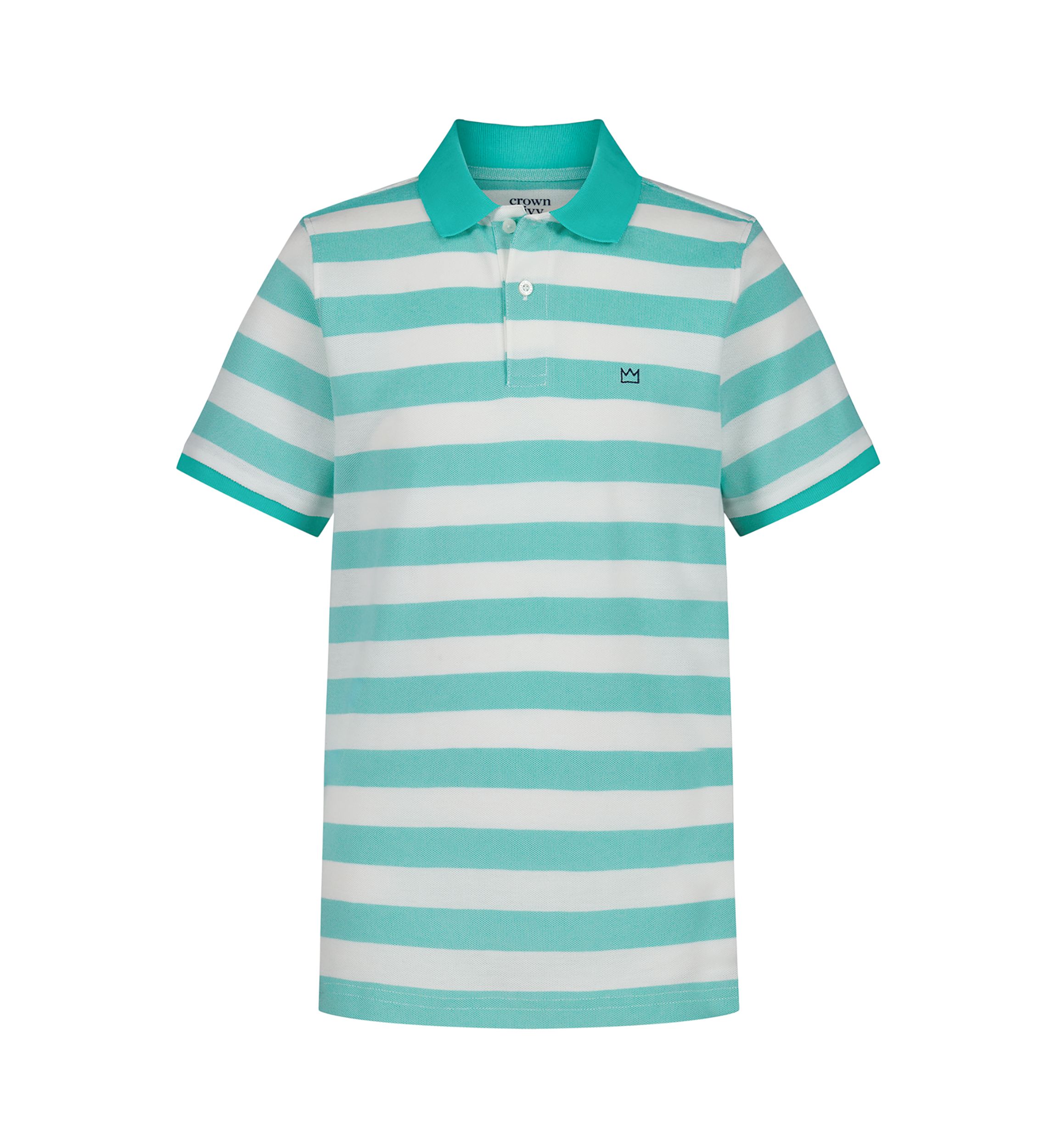 Boys 8-20 Varsity Stripe Pique Polo Shirt