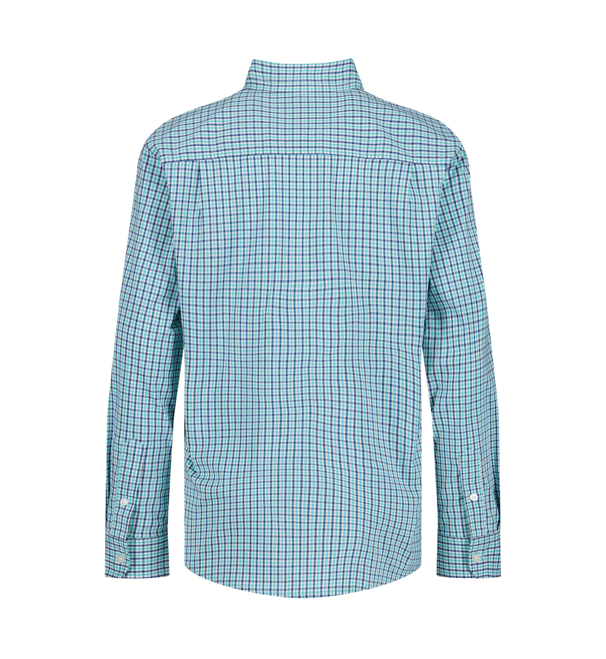 Boys 4-7 Gingham Poplin Shirt
