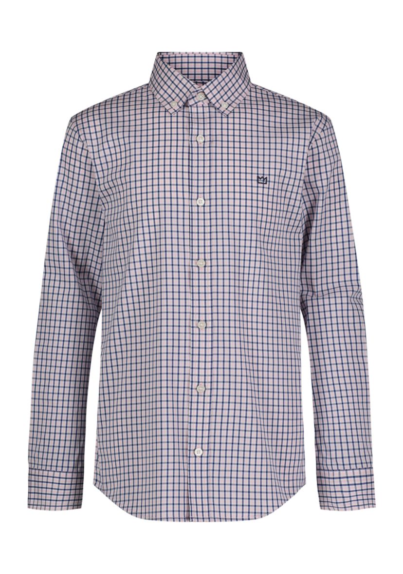 Boys 4-7 Long Sleeve Plaid Woven Shirt 