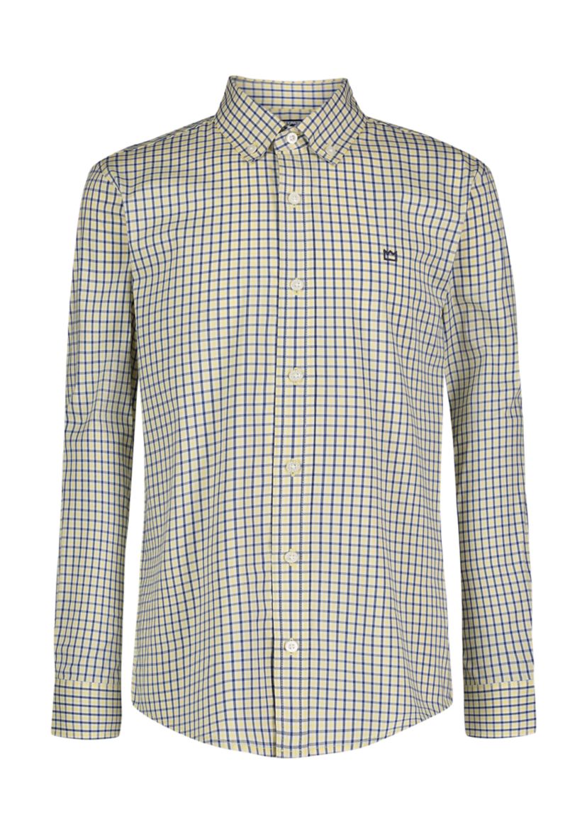 Boys 4-7 Woven Gingham Poplin Shirt
