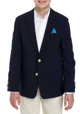 Crown & Ivy™ Blazer With Anchor Lining Boys 8-20 | belk