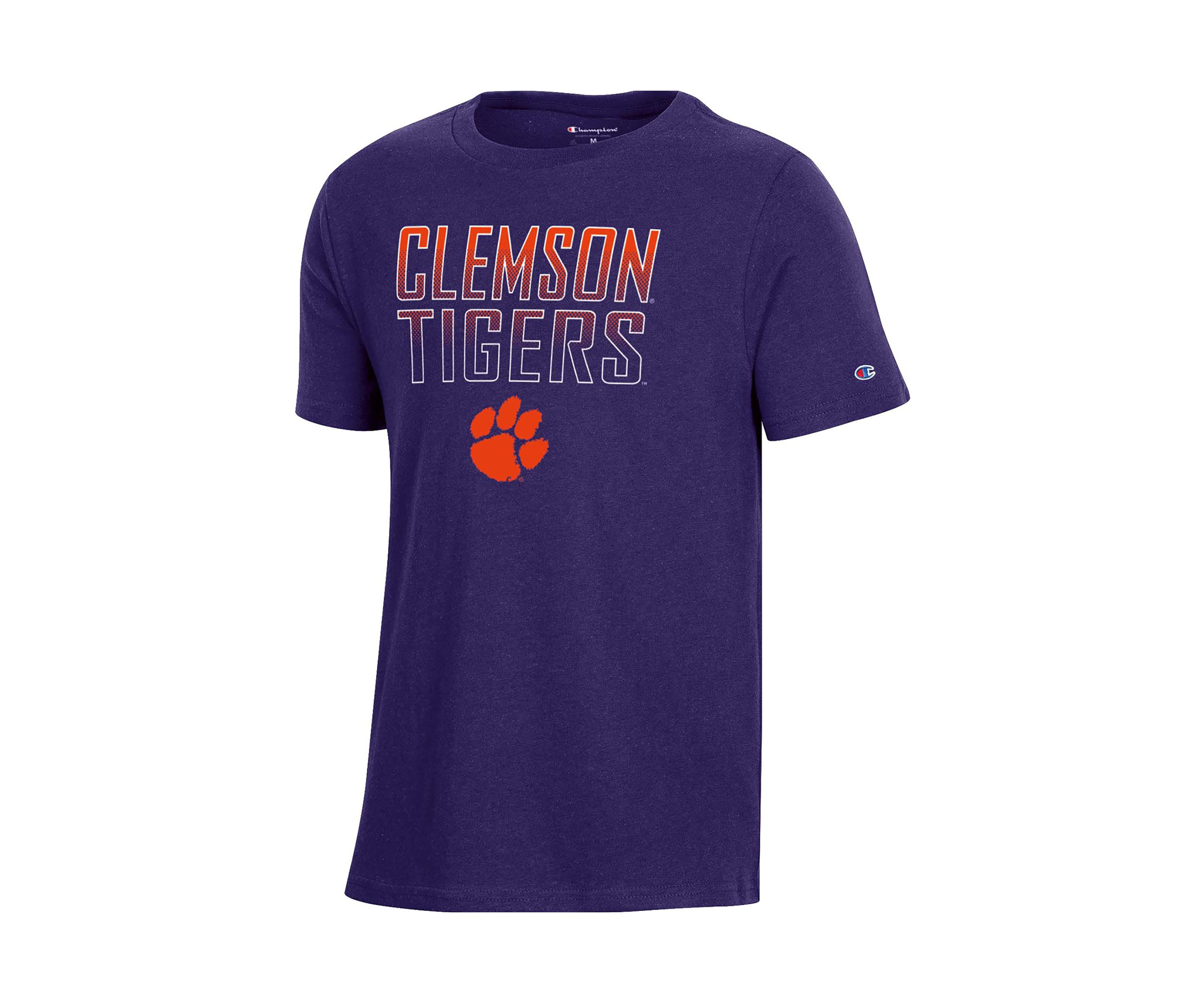 Boys 4-7 NCAA Clemson Tigers Graphic T-Shirt Purple