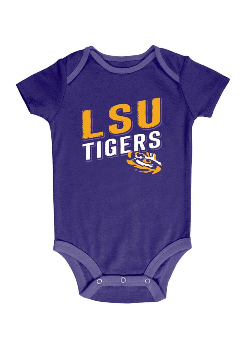 Baby Boys NCAA LSU Tigers Bodysuit Set - 3 Pack