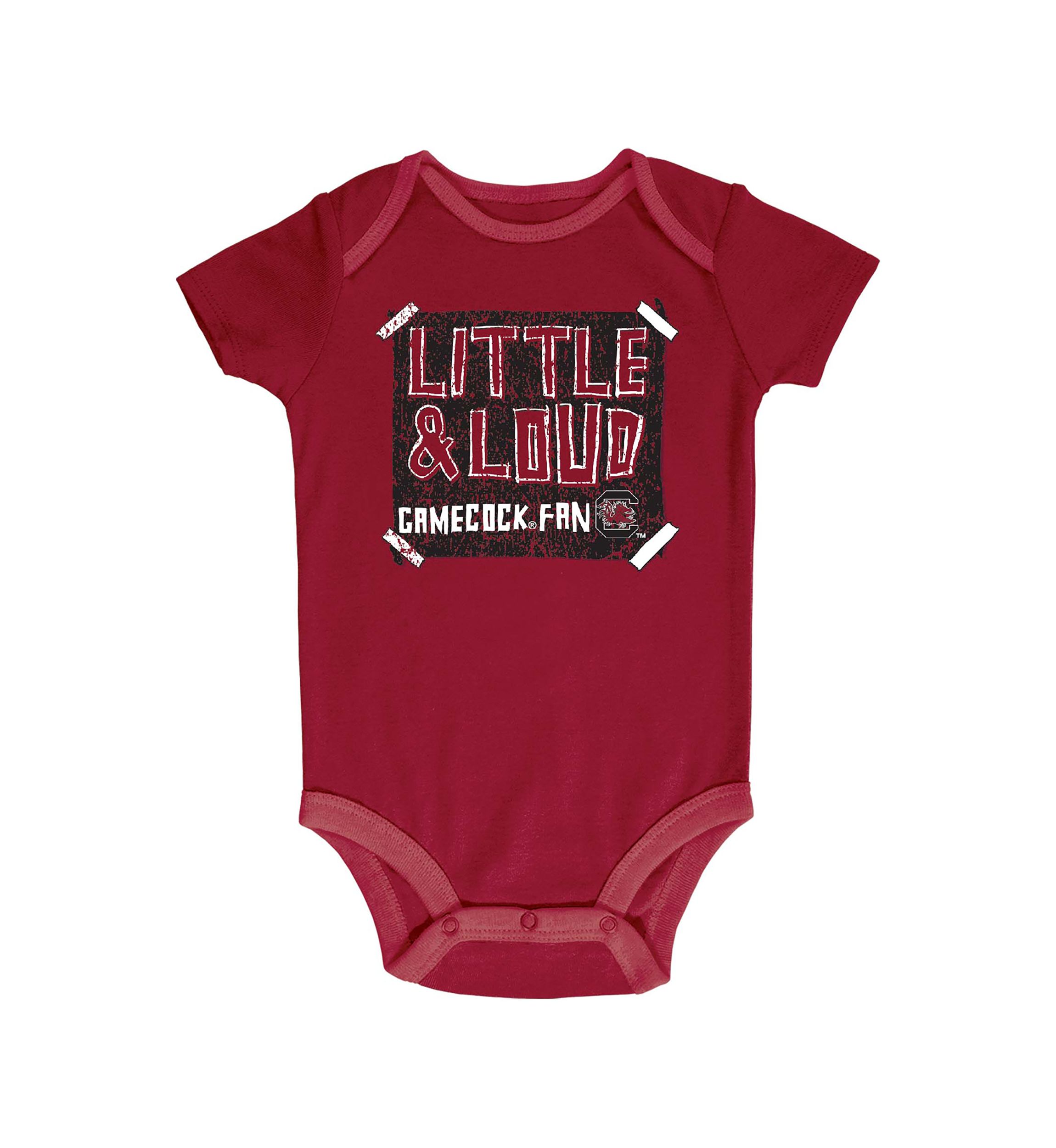 NCAA Baby Boys South Carolina Gamecocks Bodysuits - 3 Pack