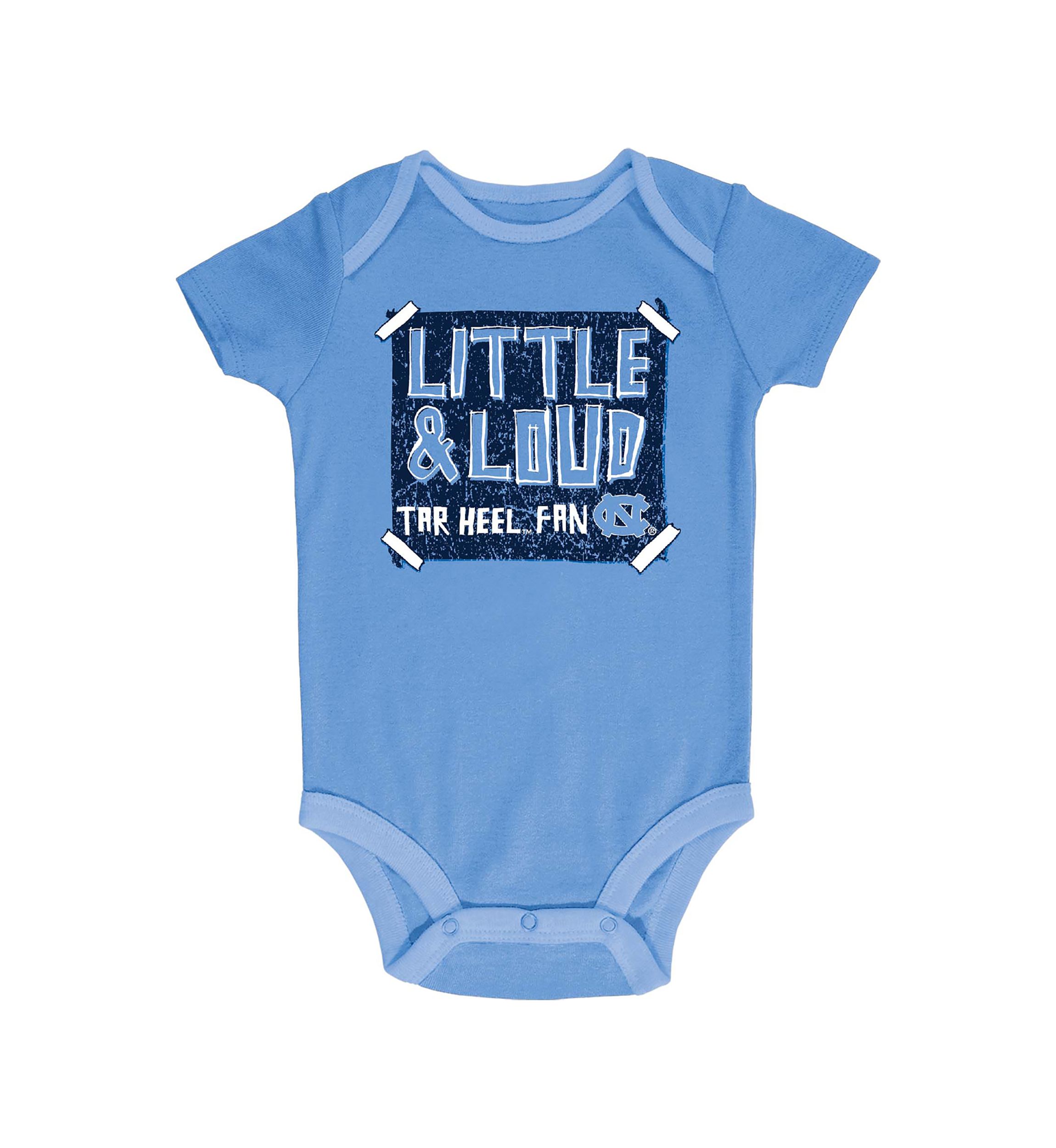 NCAA Baby Boys North Carolina Tar Heels Bodysuits - 3 Pack