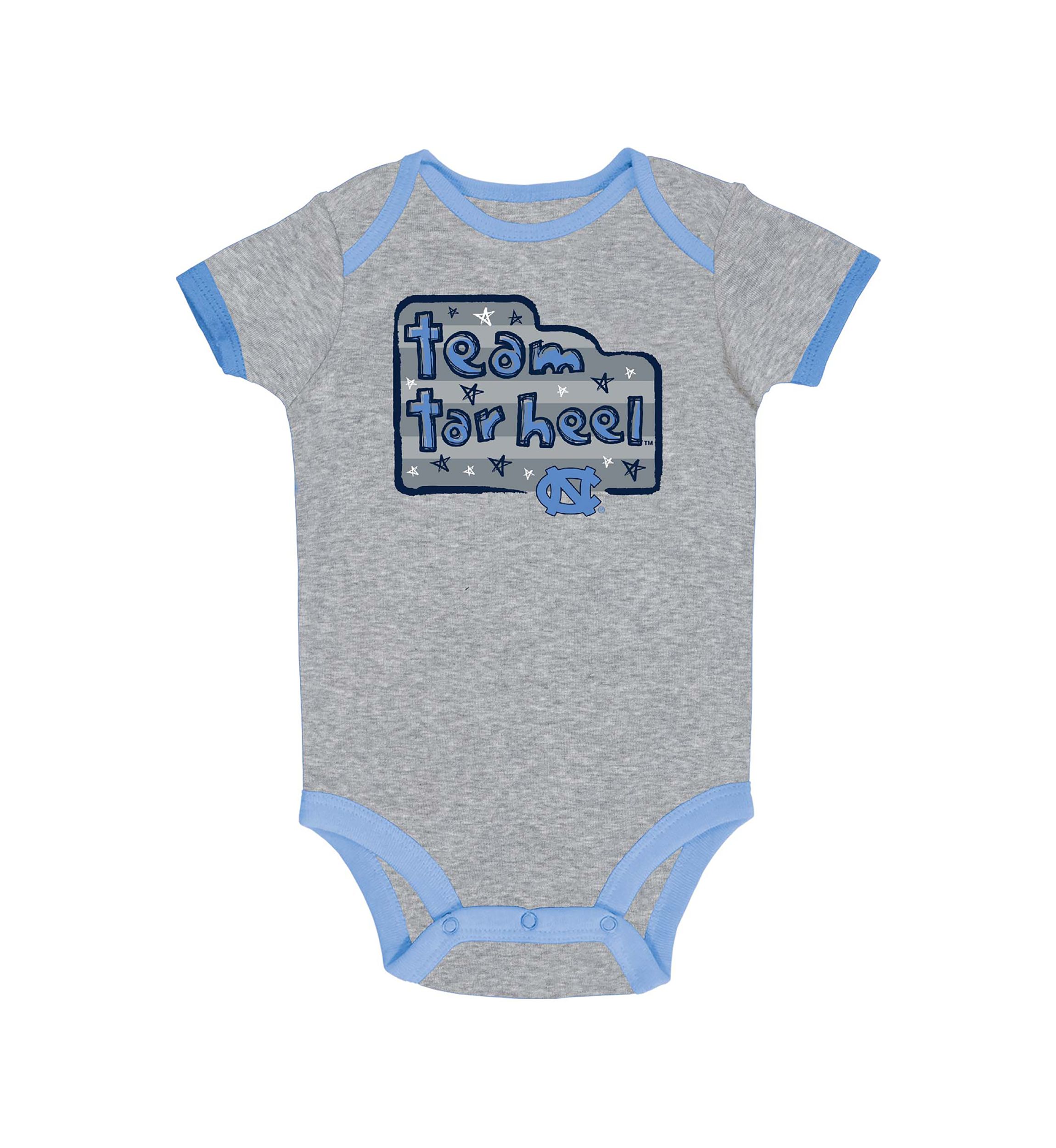 NCAA Baby Boys North Carolina Tar Heels Bodysuits - 3 Pack