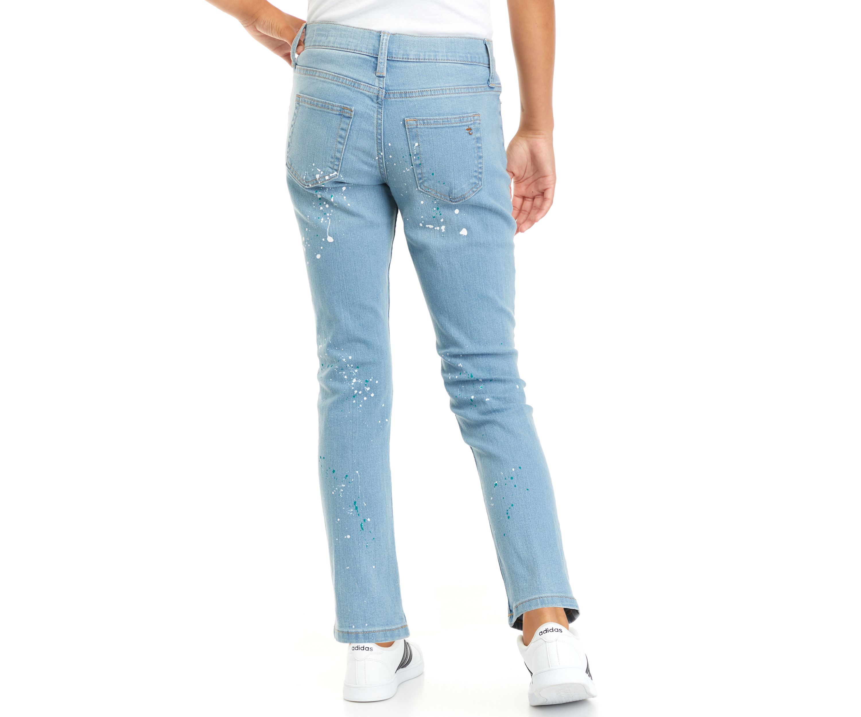 Girls 7-16 Tapered Fit Jeans