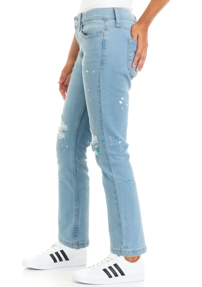 Girls 7-16 Tapered Fit Jeans
