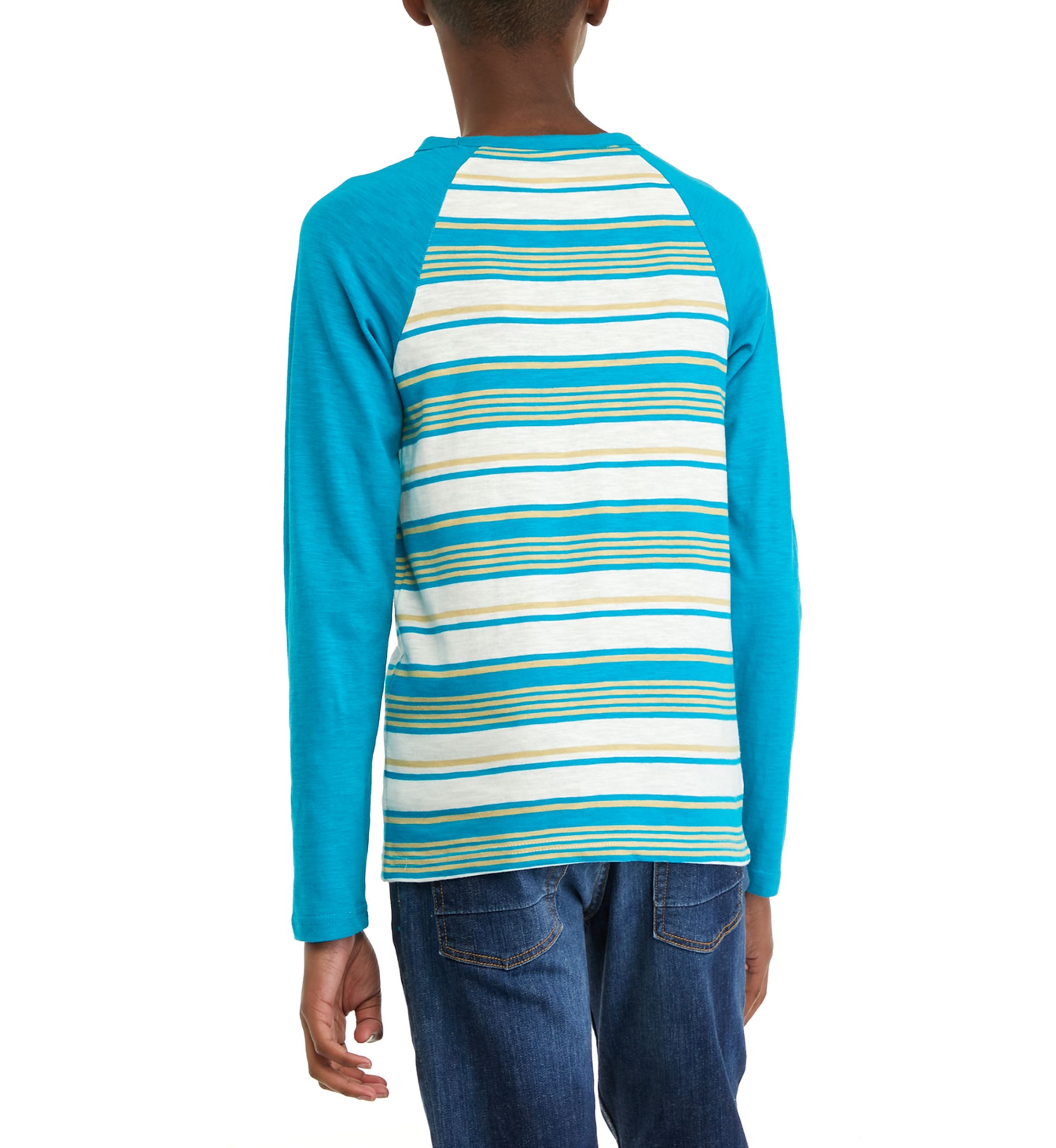 Boys 8-20 Long Sleeve Striped T-Shirt