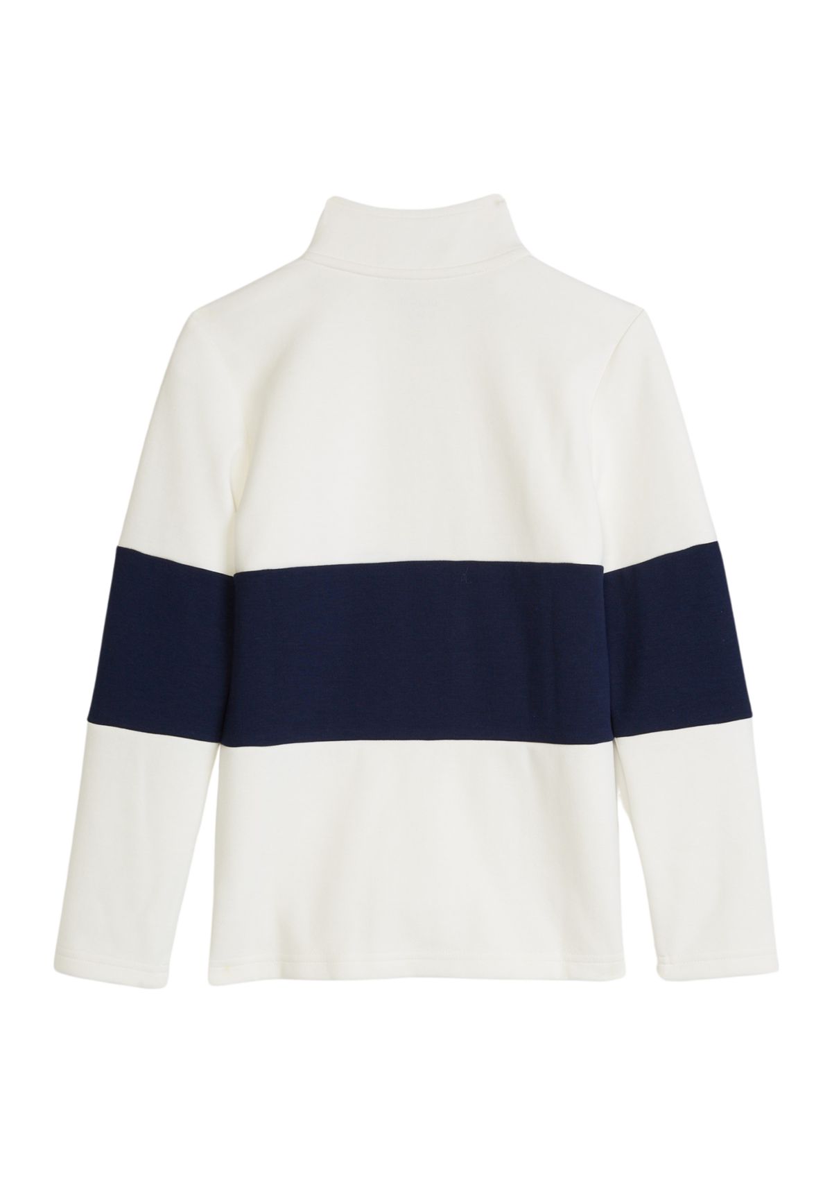 Boys 4-7 Color Blocked Quarter Zip Pullover