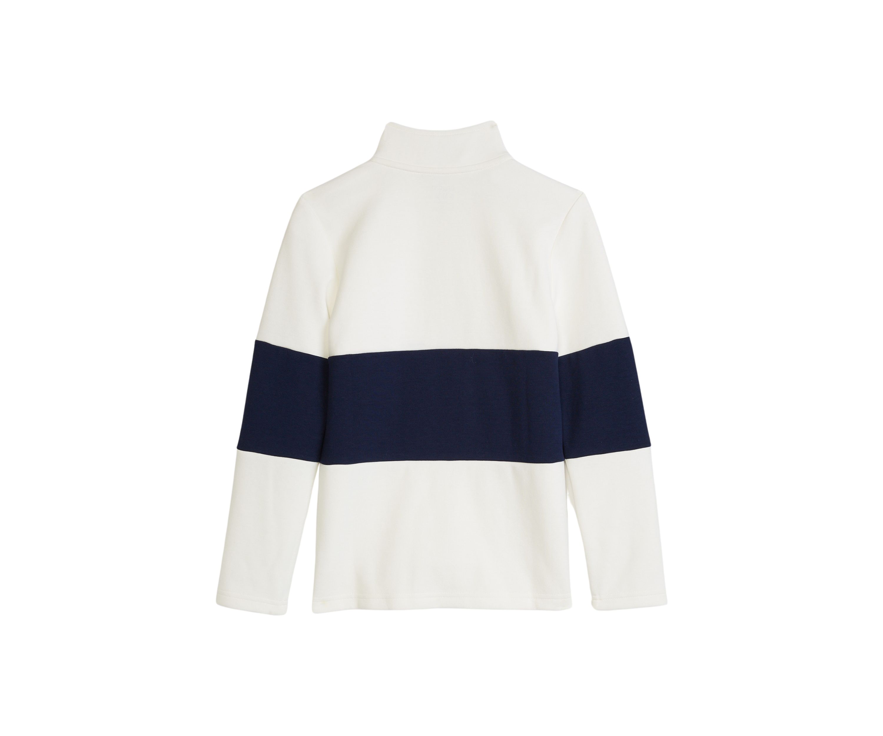 Boys 4-7 Color Blocked Quarter Zip Pullover