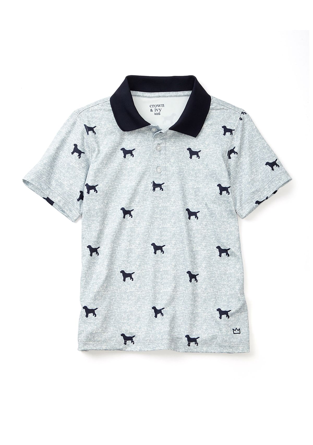 Boys 4-7 Printed Polo Shirt 