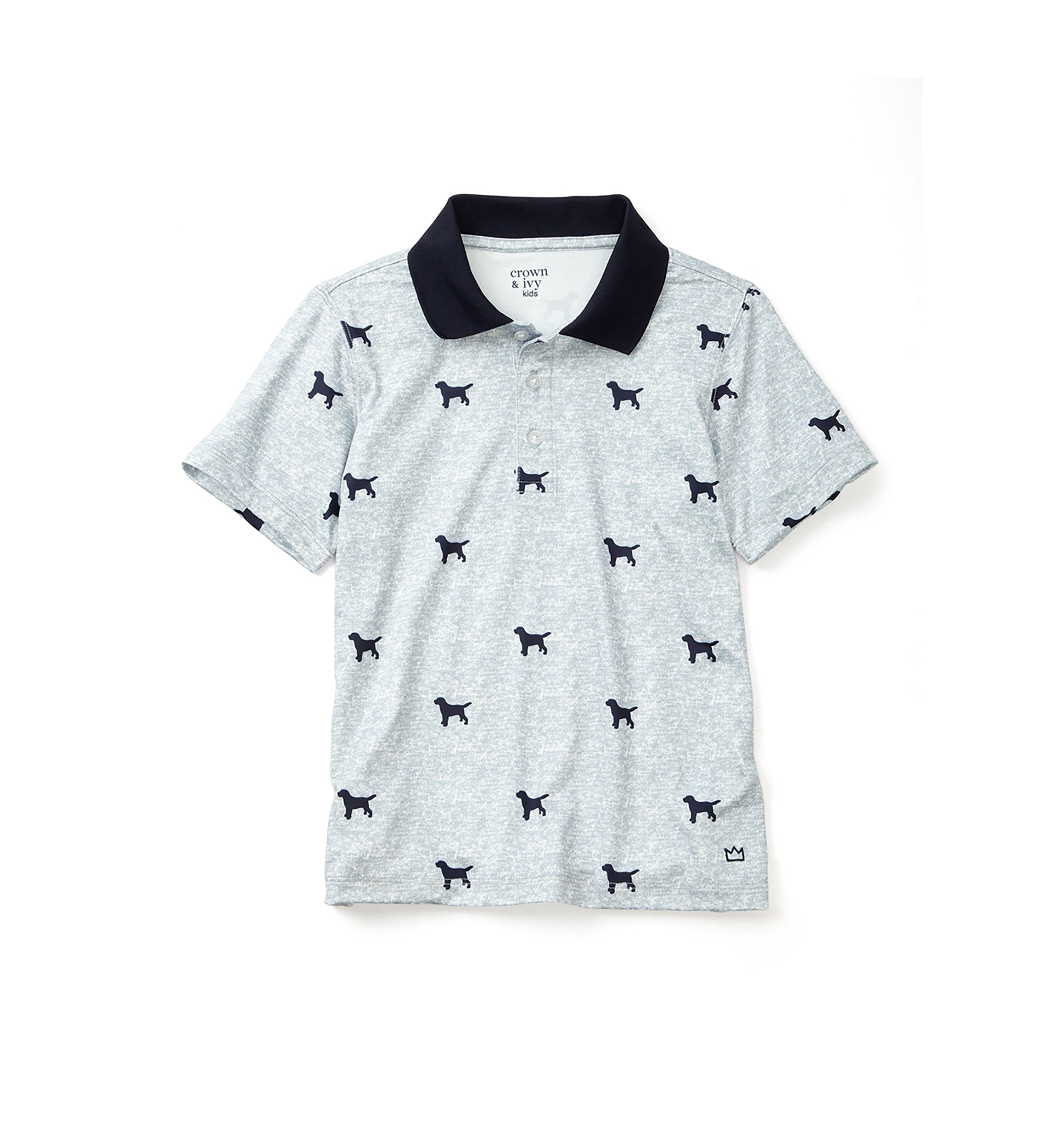 Boys 4-7 Printed Polo Shirt 