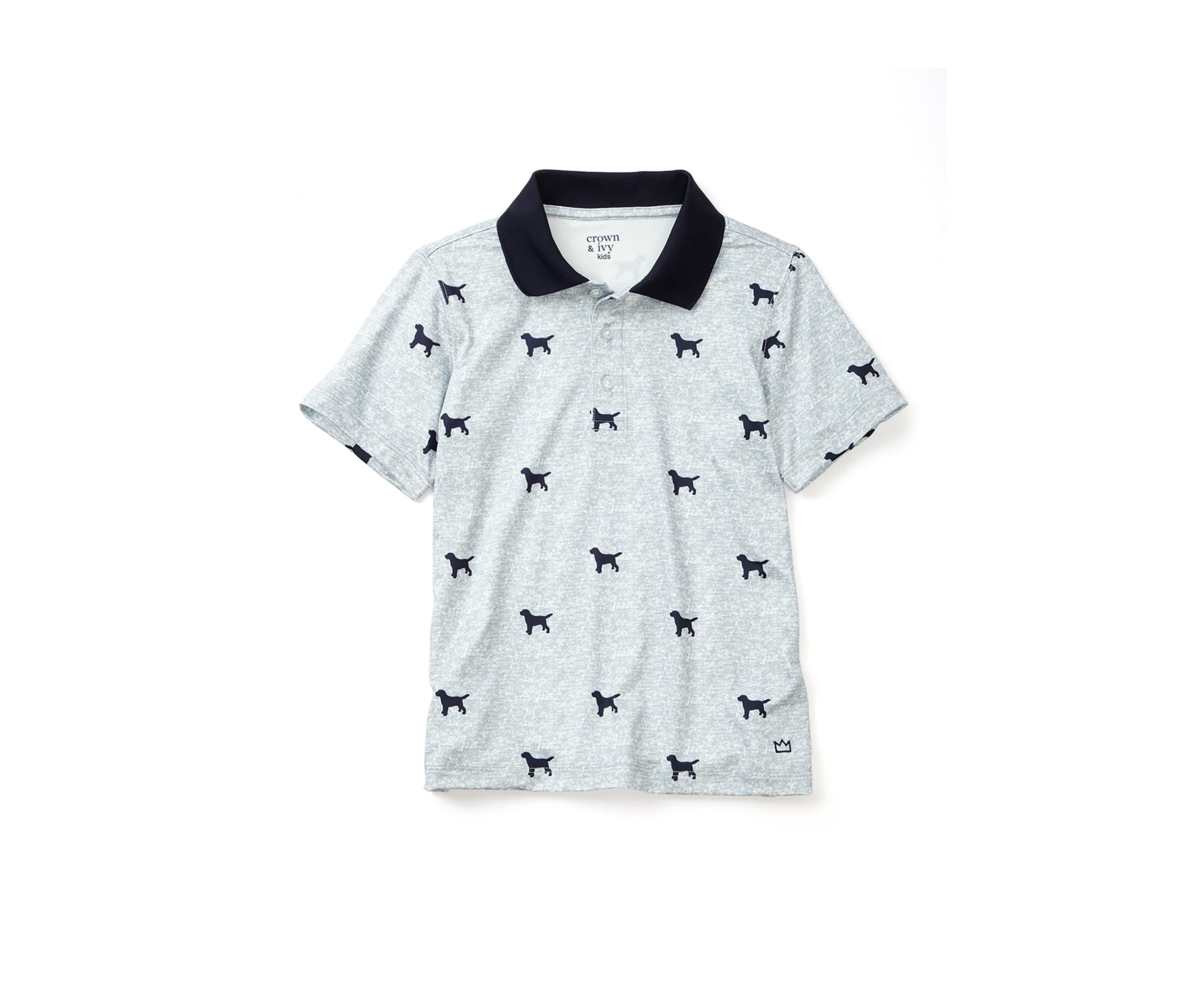 Boys 4-7 Printed Polo Shirt 