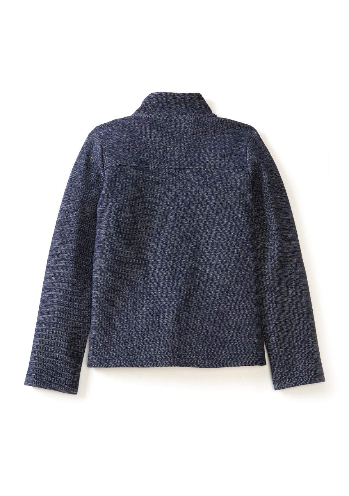 Girls 4-6x Herringbone Quarter Zip Pullover