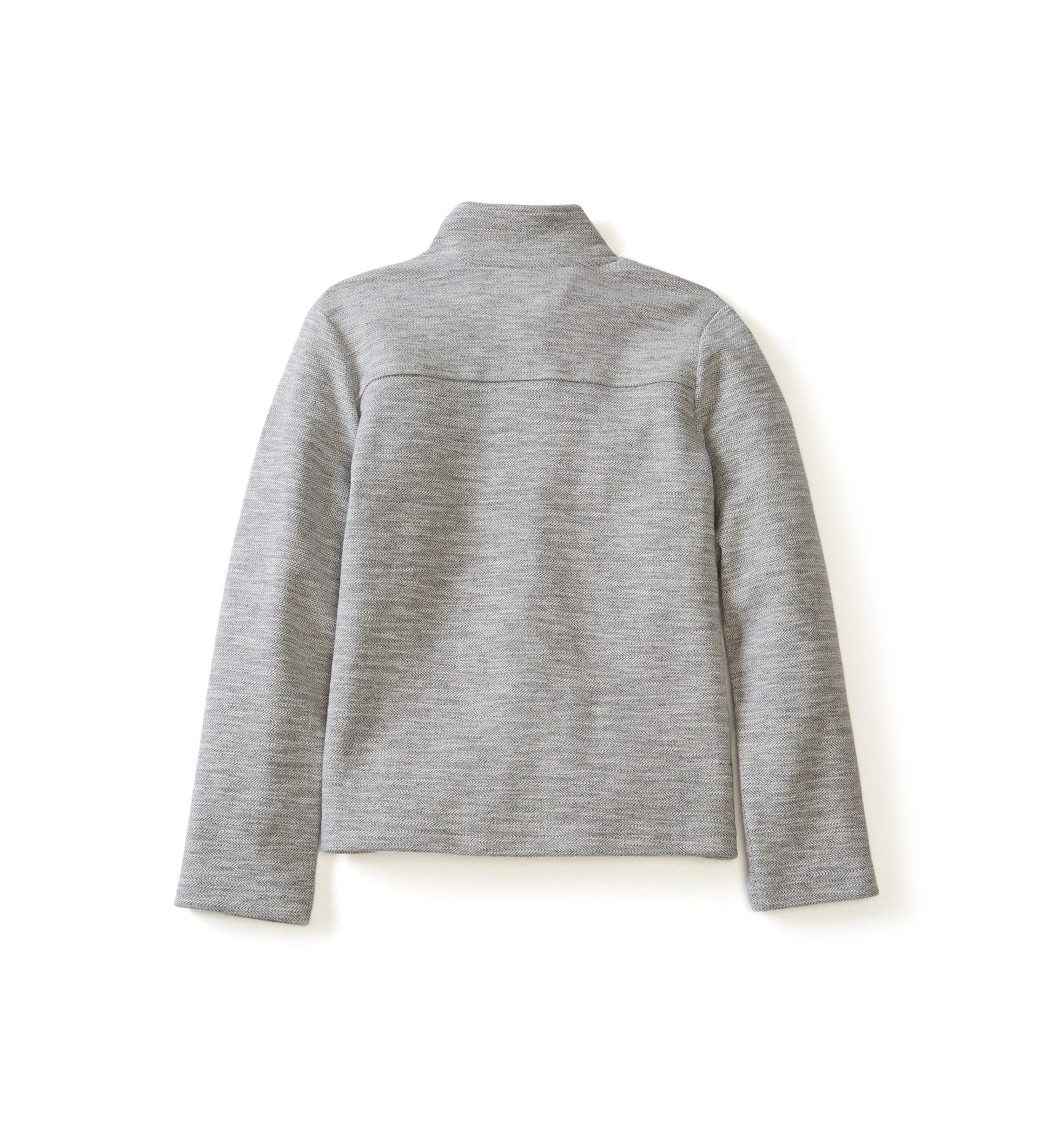 Boys 4-7 Herringbone Quarter Zip Pullover