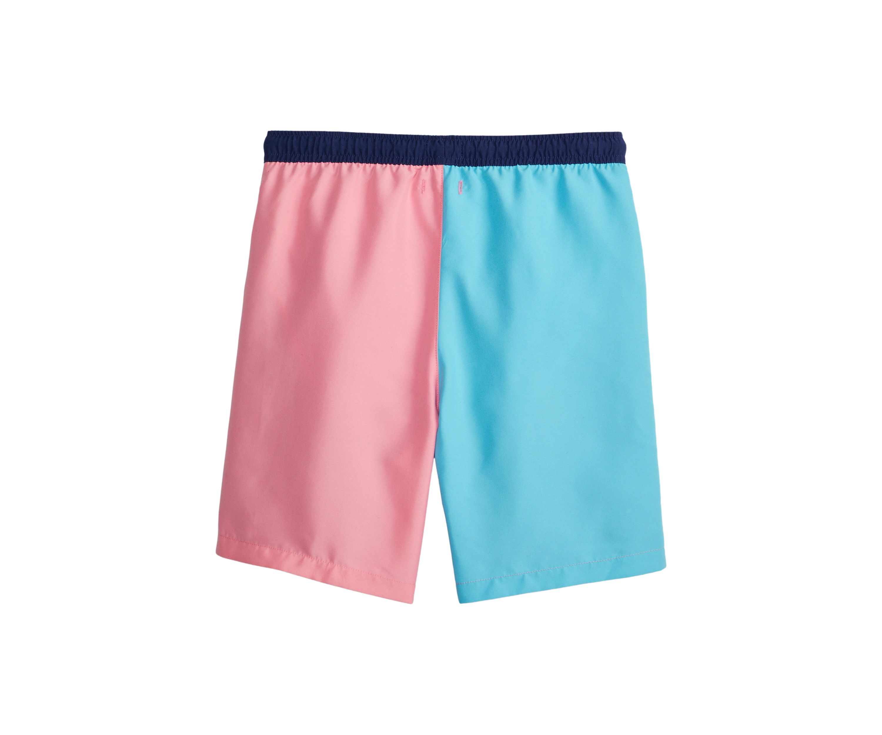 Boys 8-20 Color Block Swim Trunks 
