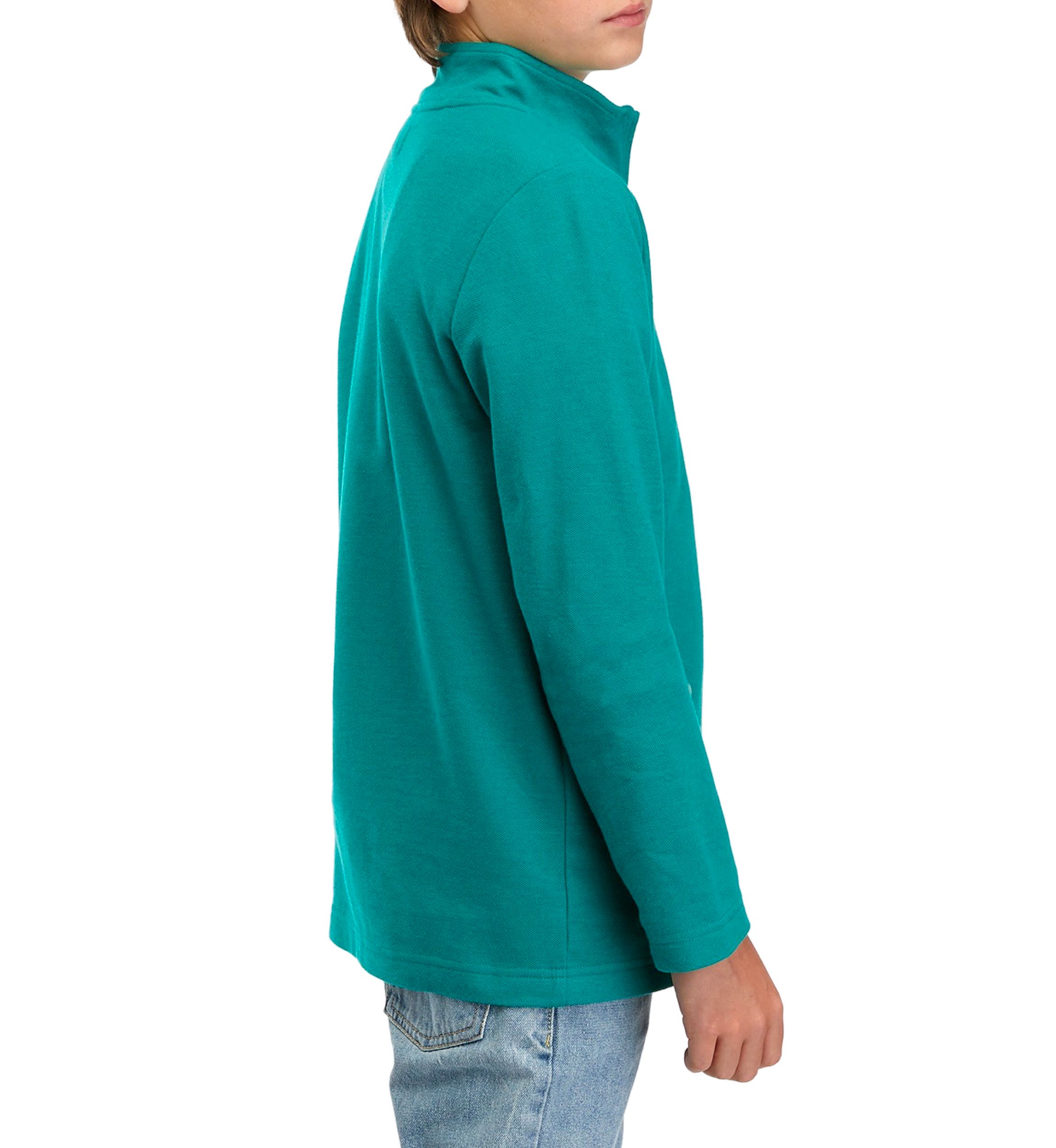 Boys 8-20 Oxford Piqué Pullover