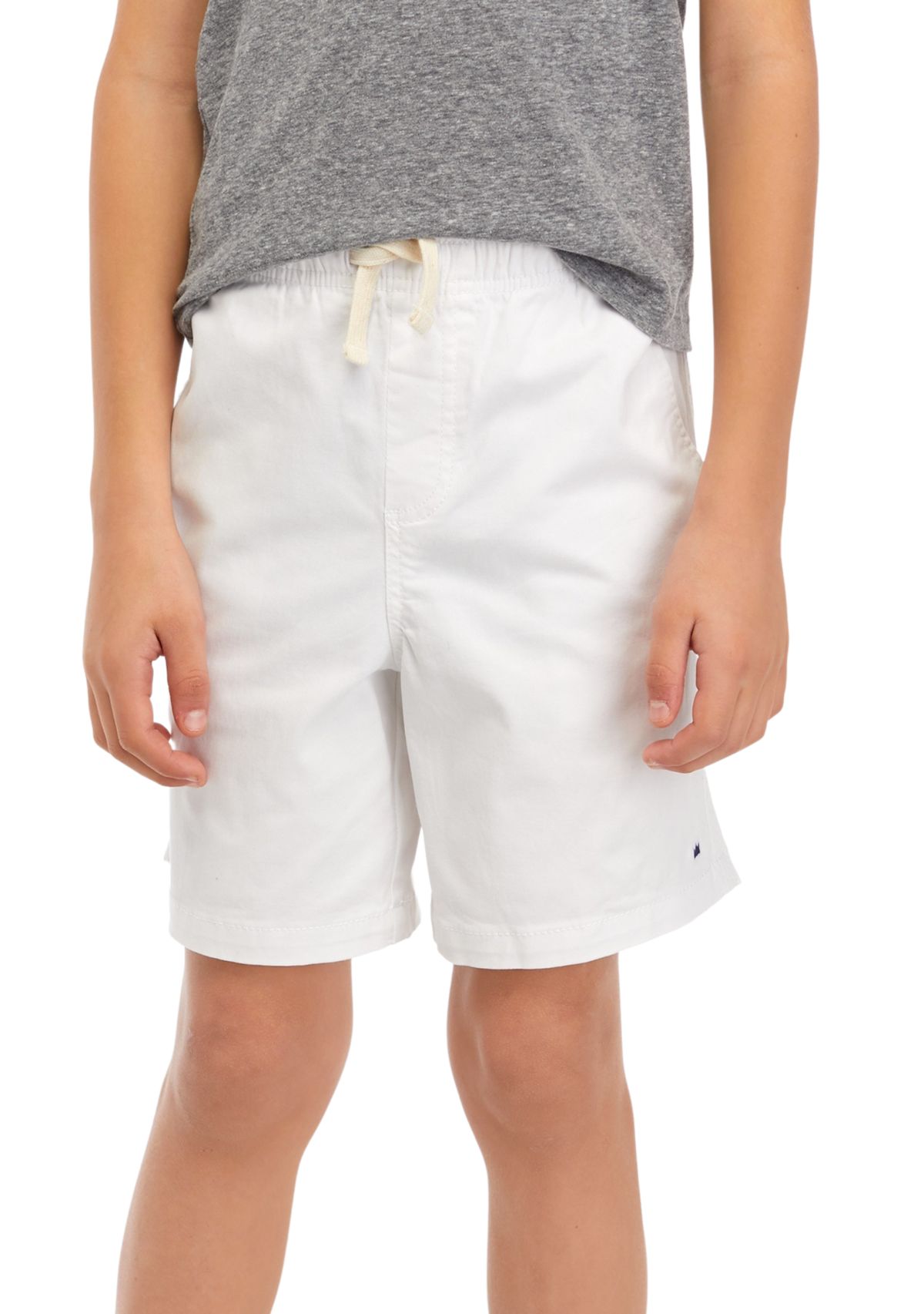 Boys 8-20 Twill Deck Shorts