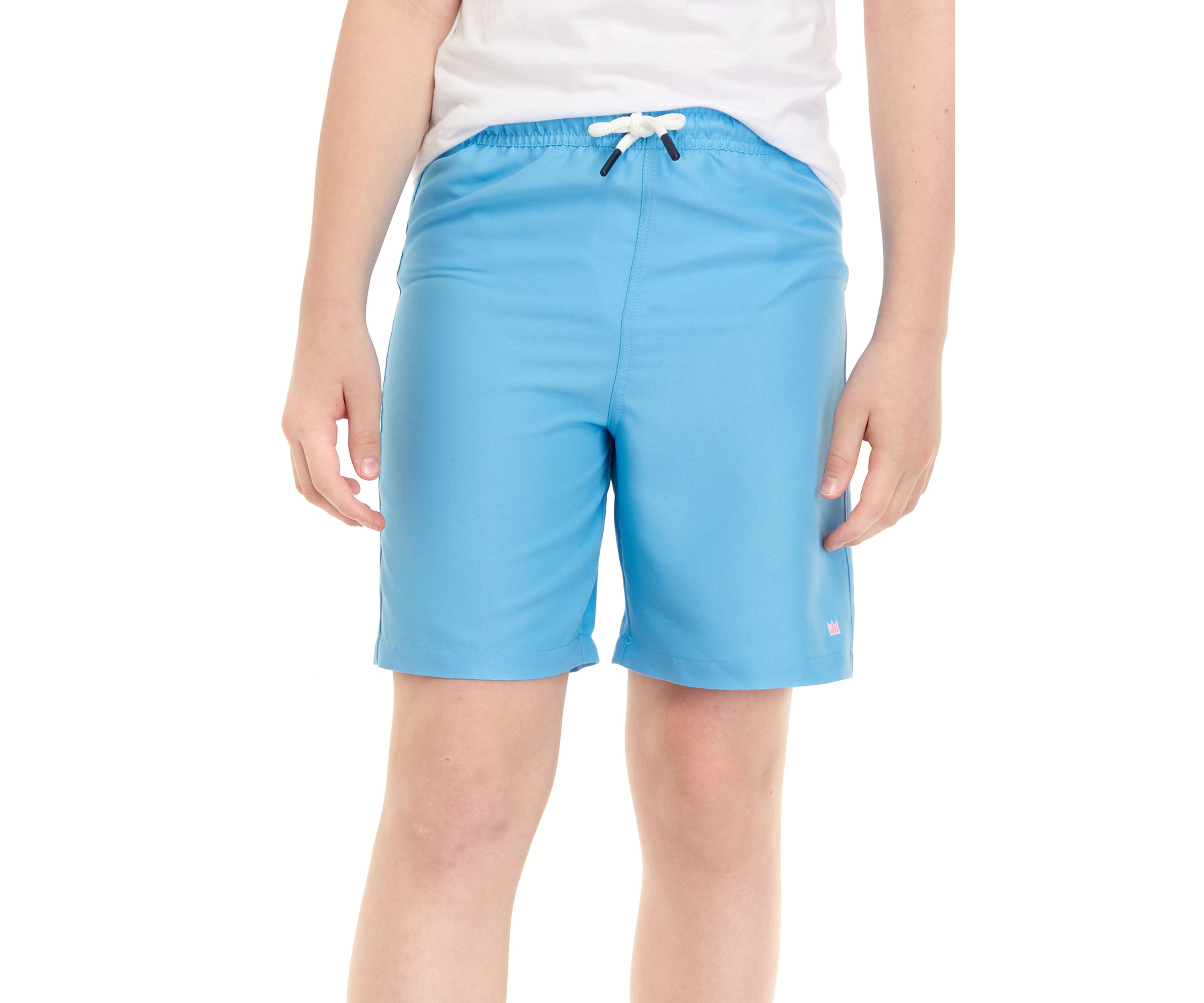 Boys 8-20 Solid Swim Trunks