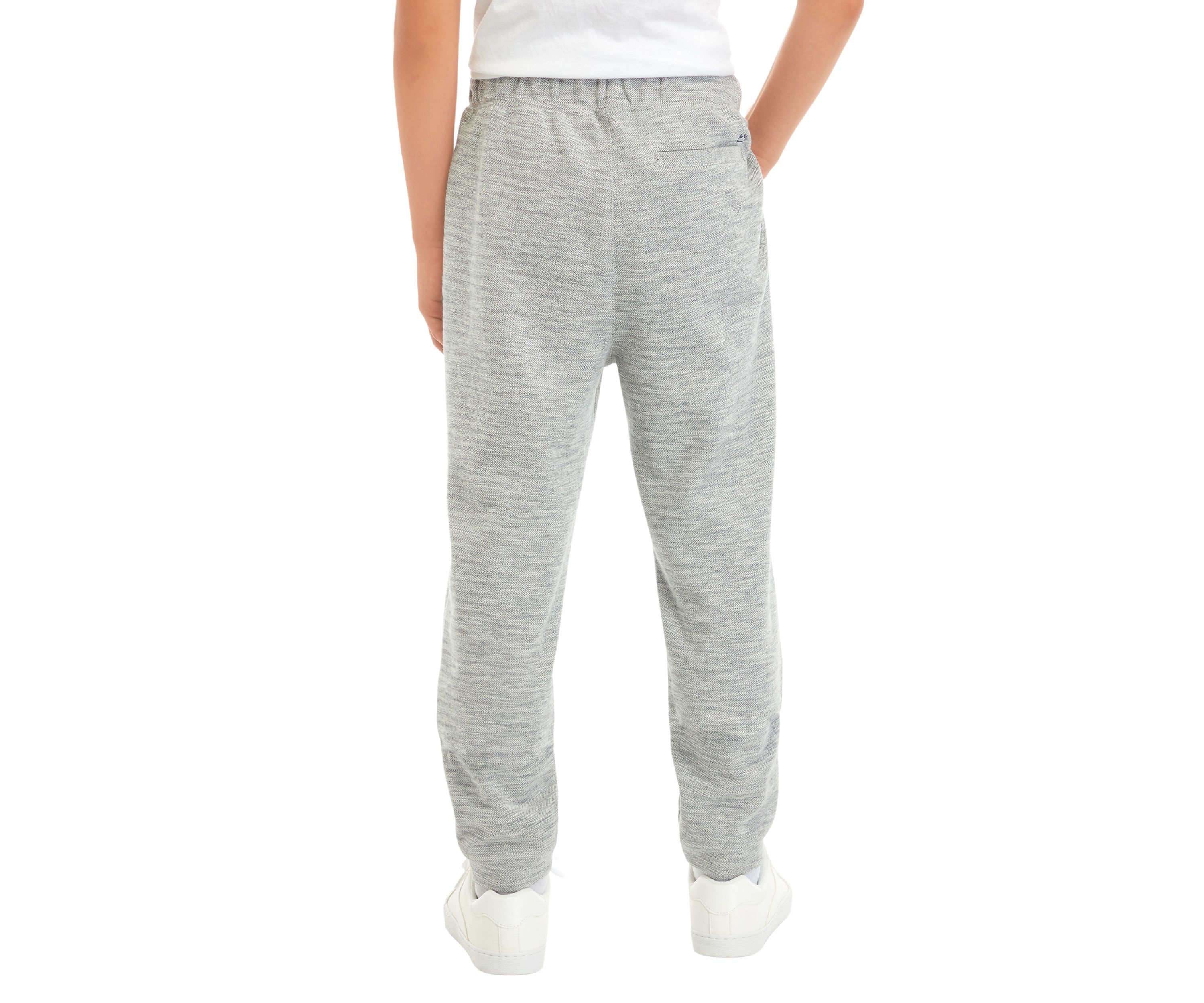 Boys 8-20 Heather Herringbone Jogger Pants