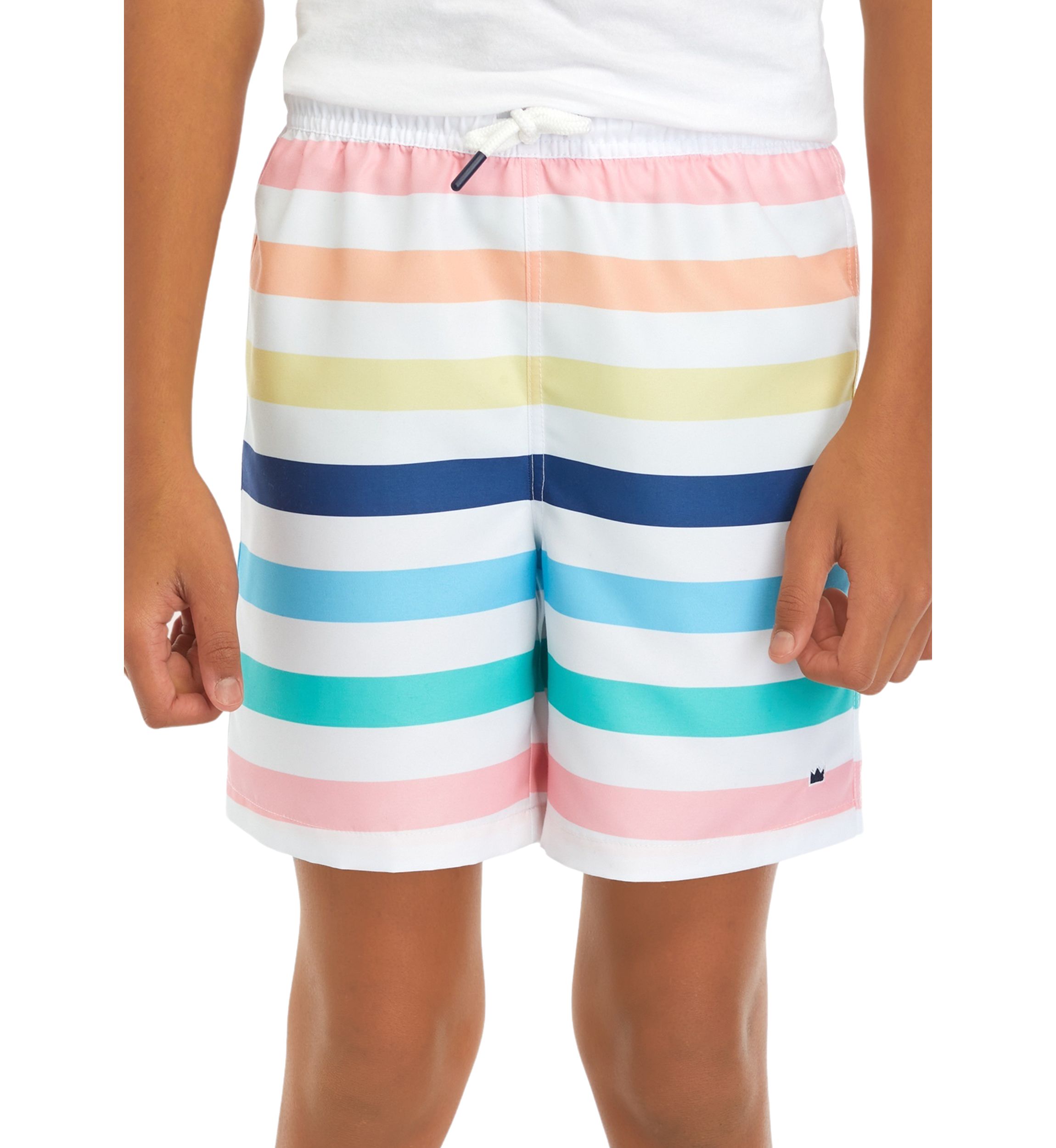 Boys 8-20 Printed Swim Trunks