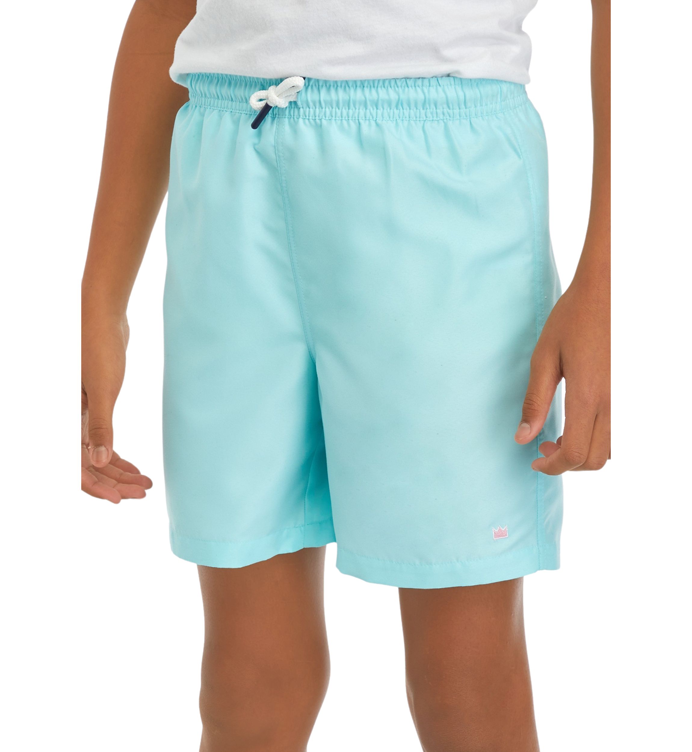 Boys 8-20 Solid Swim Trunks