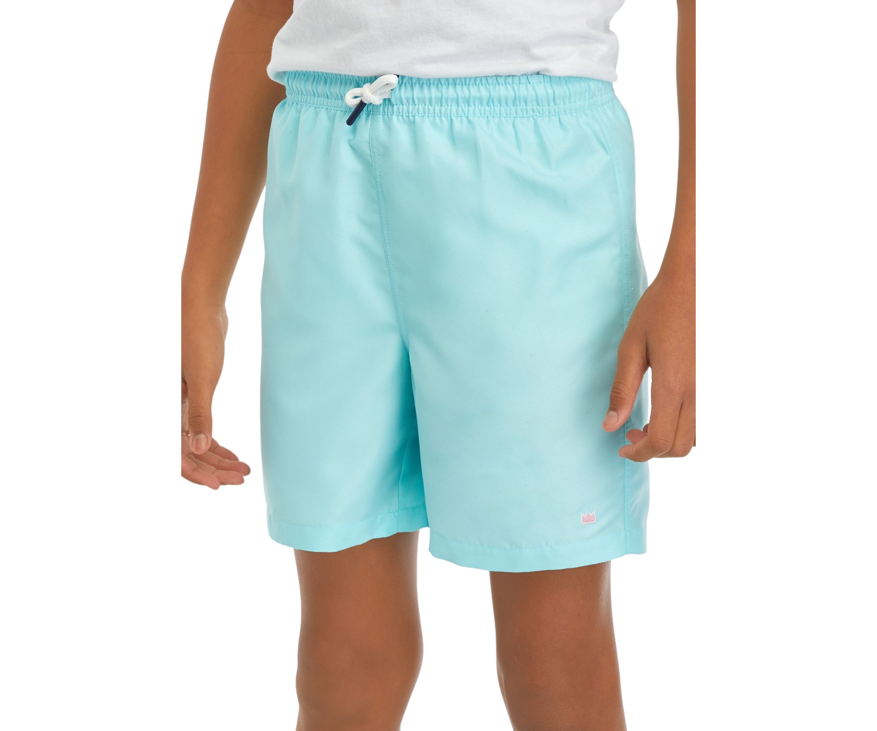 Boys 8-20 Solid Swim Trunks