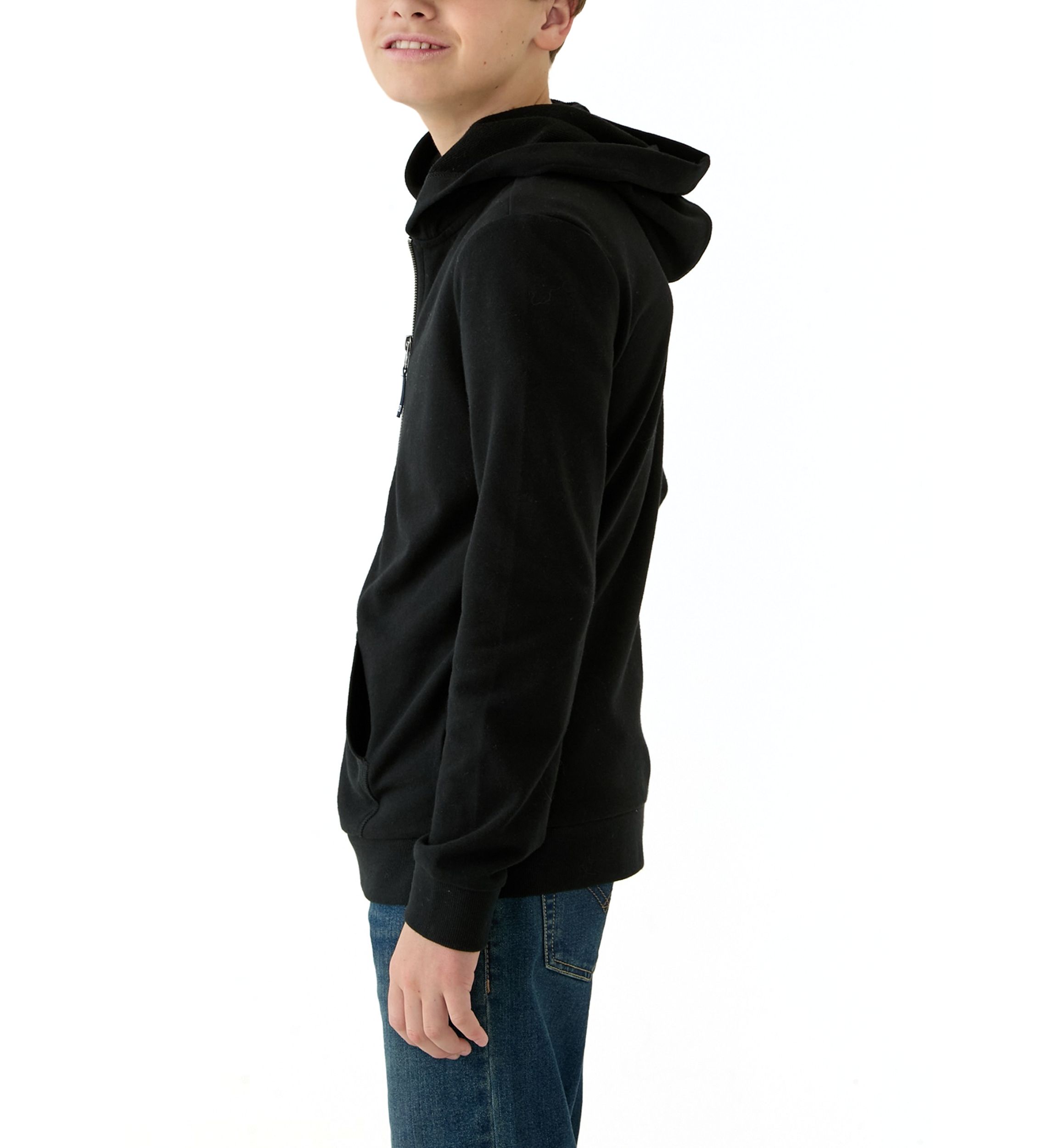 Boys 8-20 Zip Front Sweatshirt