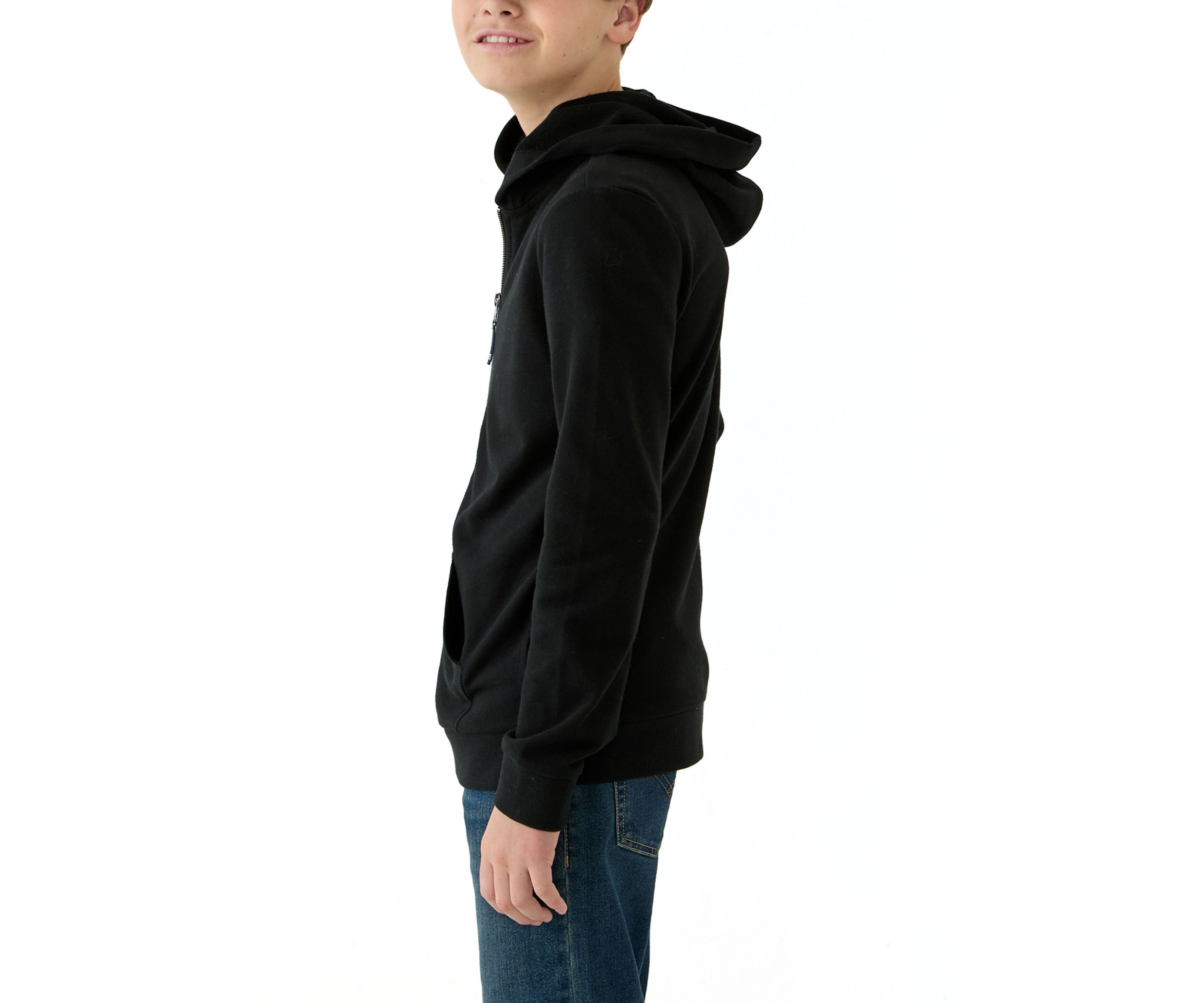 Boys 8-20 Zip Front Sweatshirt