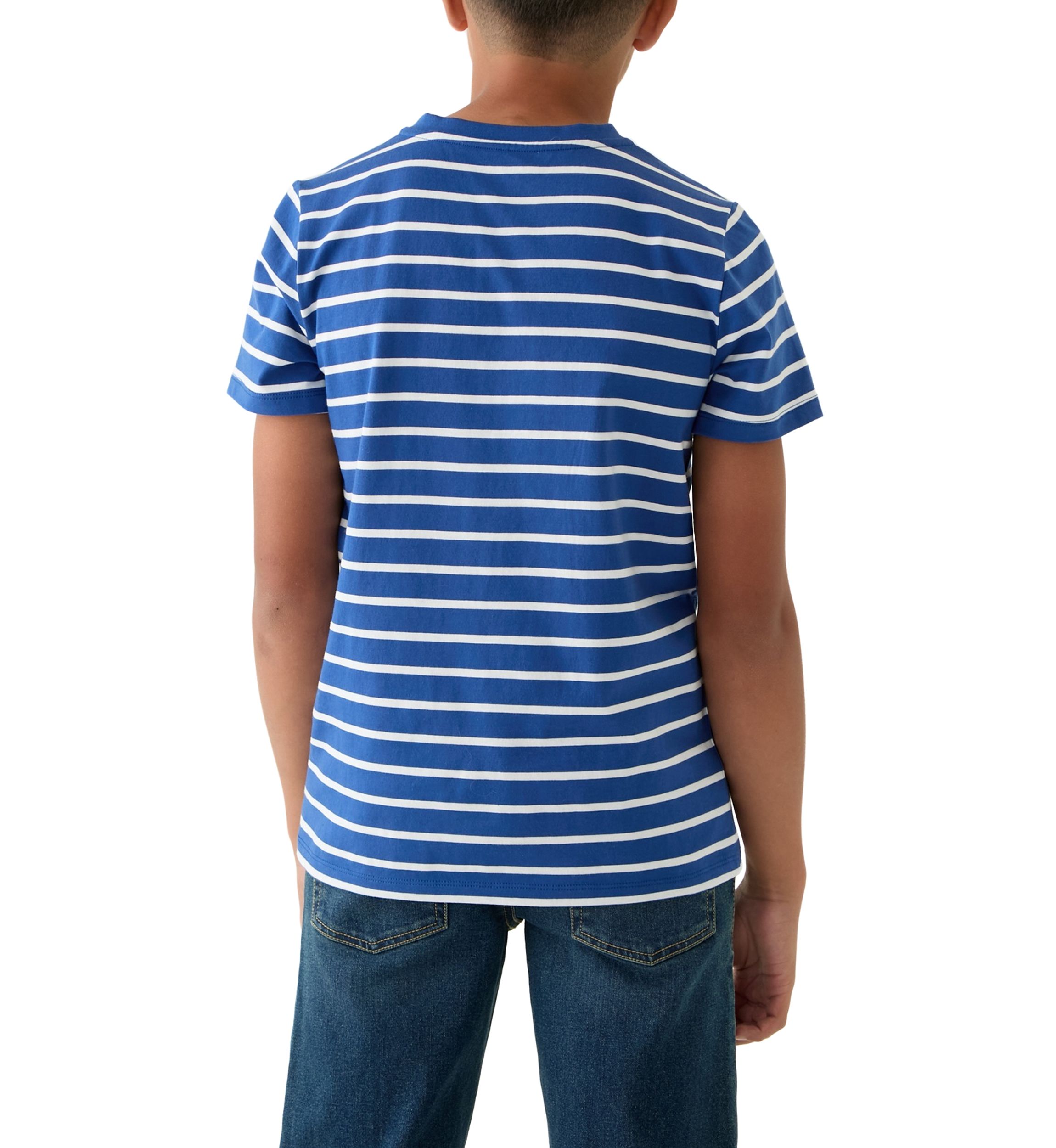 Boys 8-20 Short Sleeve Printed Henley Shirt 