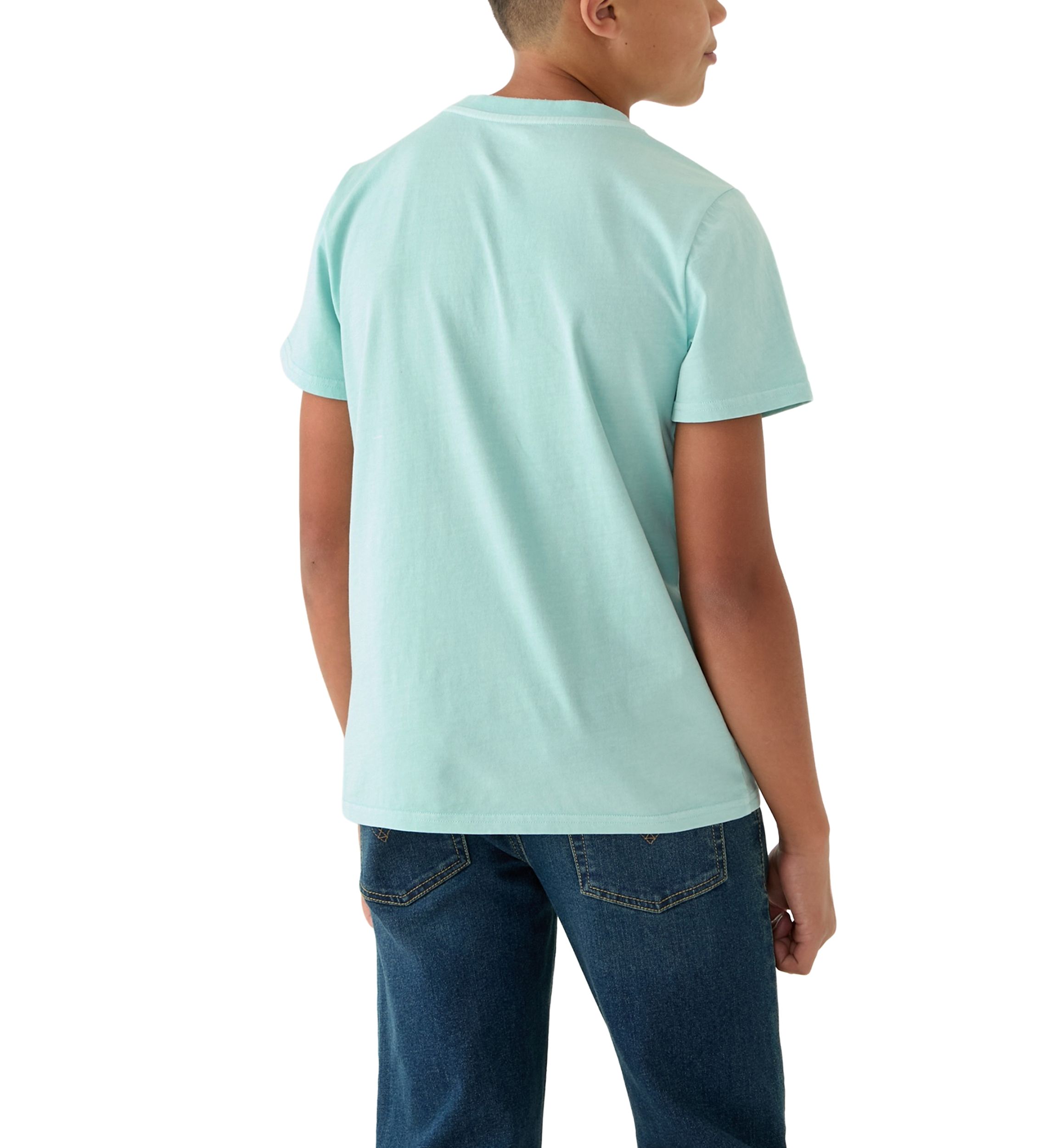 Boys 8-20 Solid Henley Shirt 
