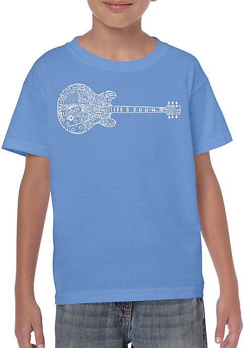 Boys 8-20 Word Art Graphic T-Shirt - Blues Legends