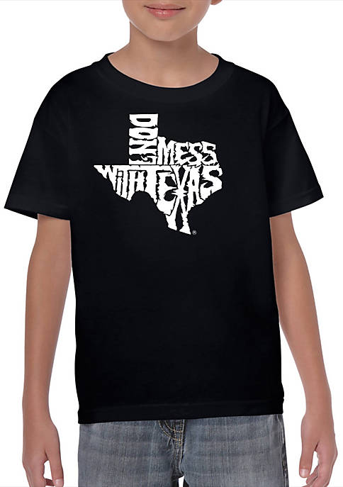 Boys 8-20 Word Art T Shirt - Dont Mess with Texas