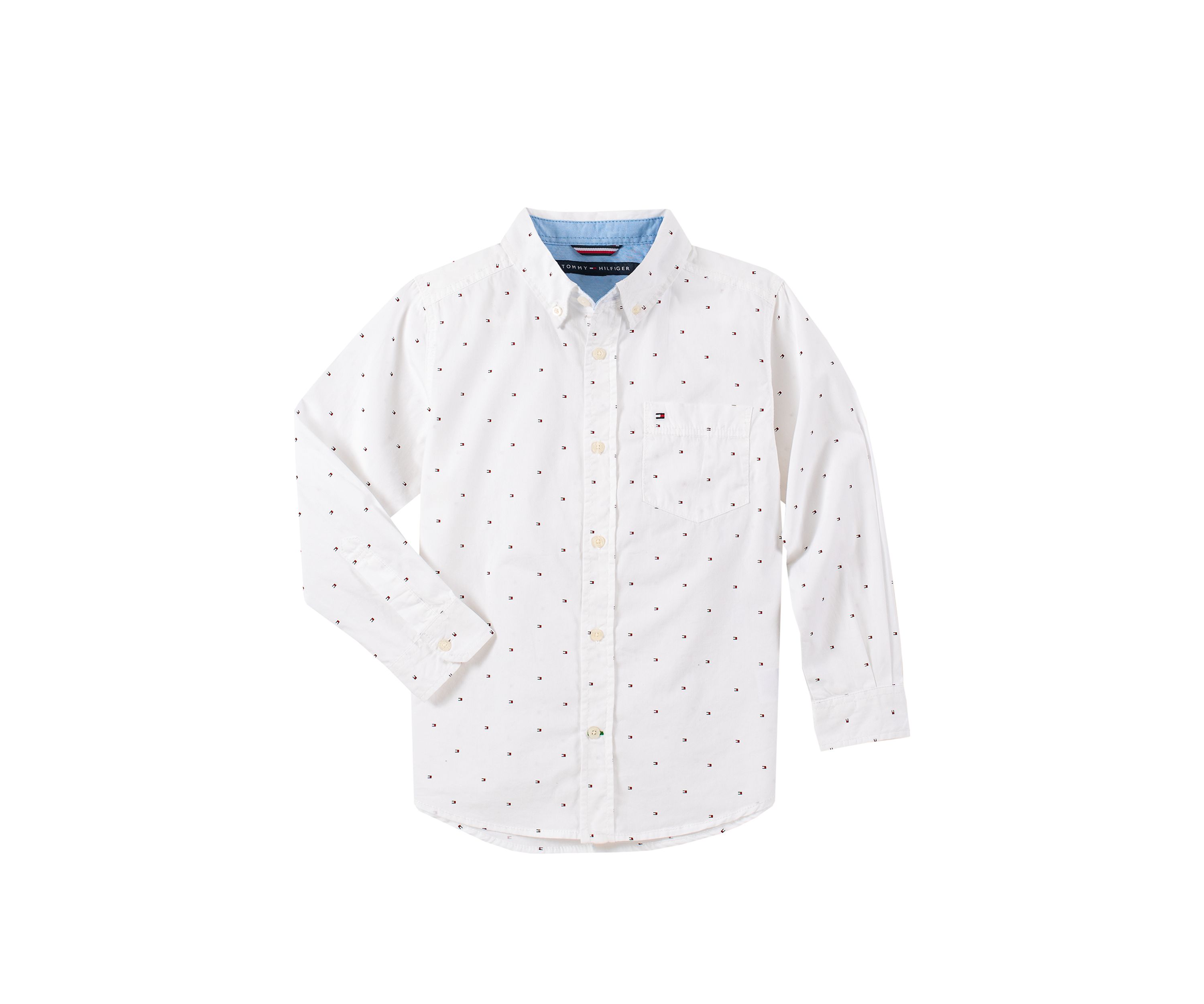 Boys 8-20 Fred Long Sleeve Printed Woven Shirt