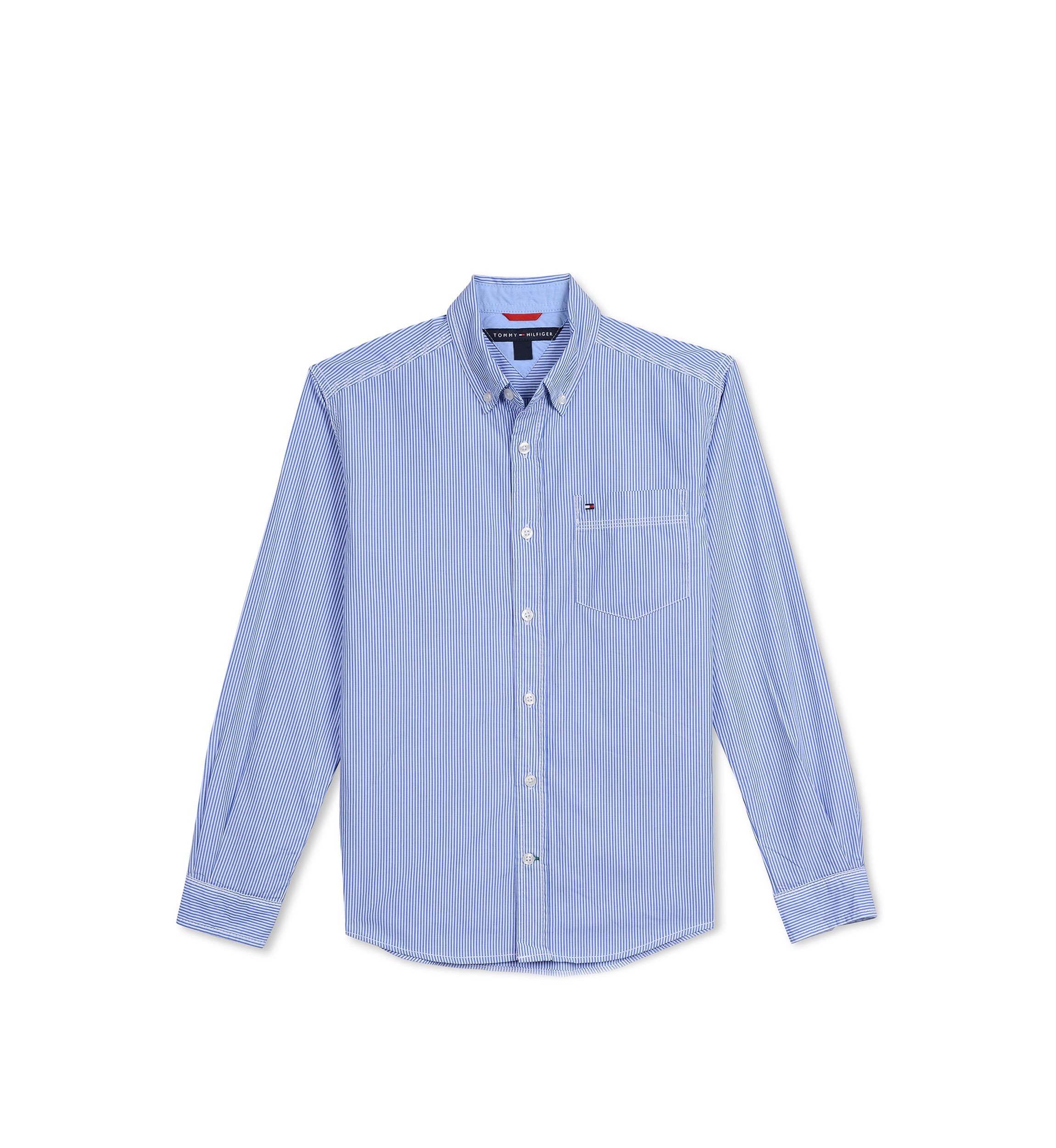 Boys 8-20 Striped Woven Shirt