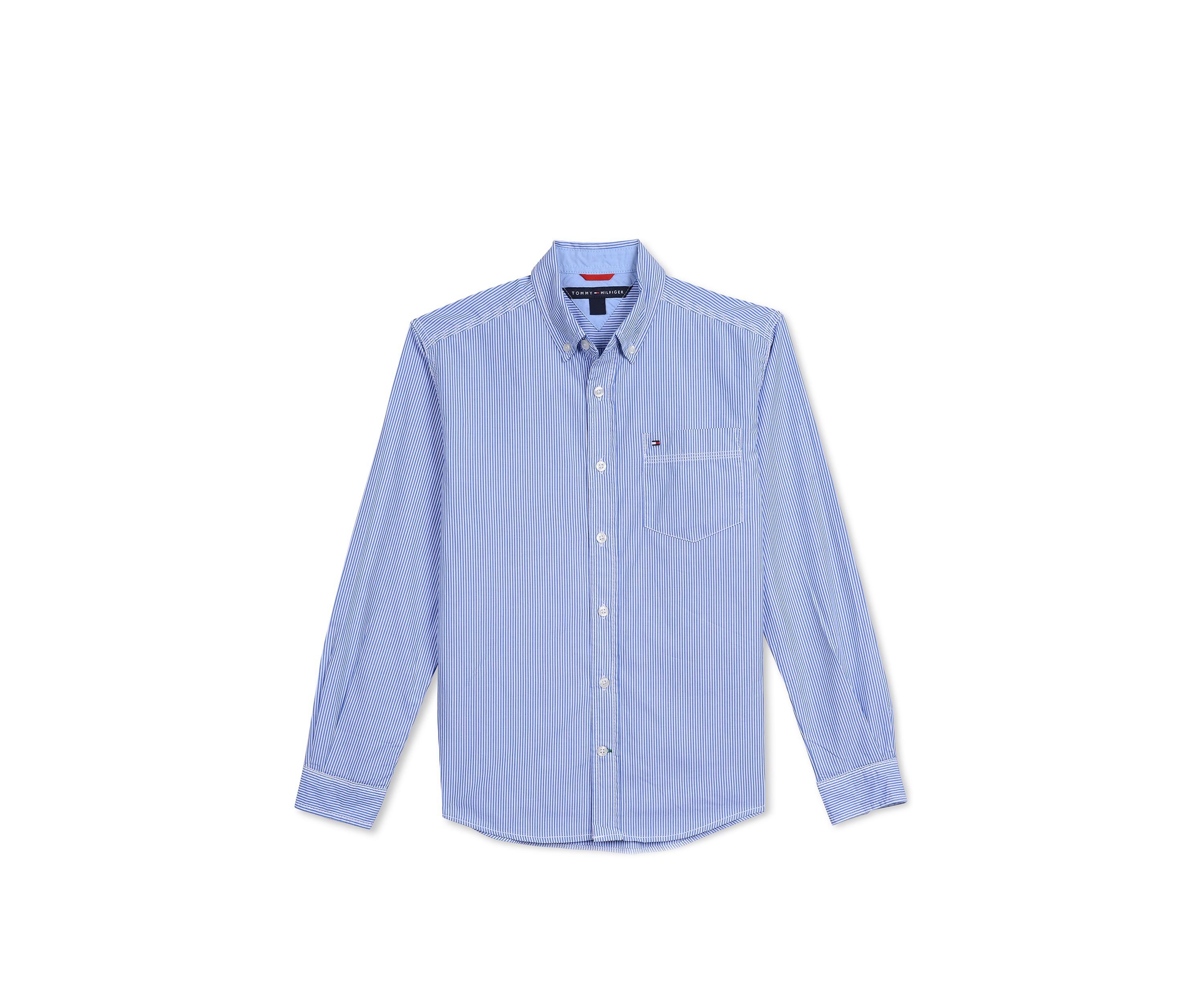 Boys 8-20 Striped Woven Shirt