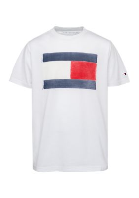 stopcontact Acht lengte Tommy Hilfiger Boys 8-20 Vintage Flag T-Shirt | belk