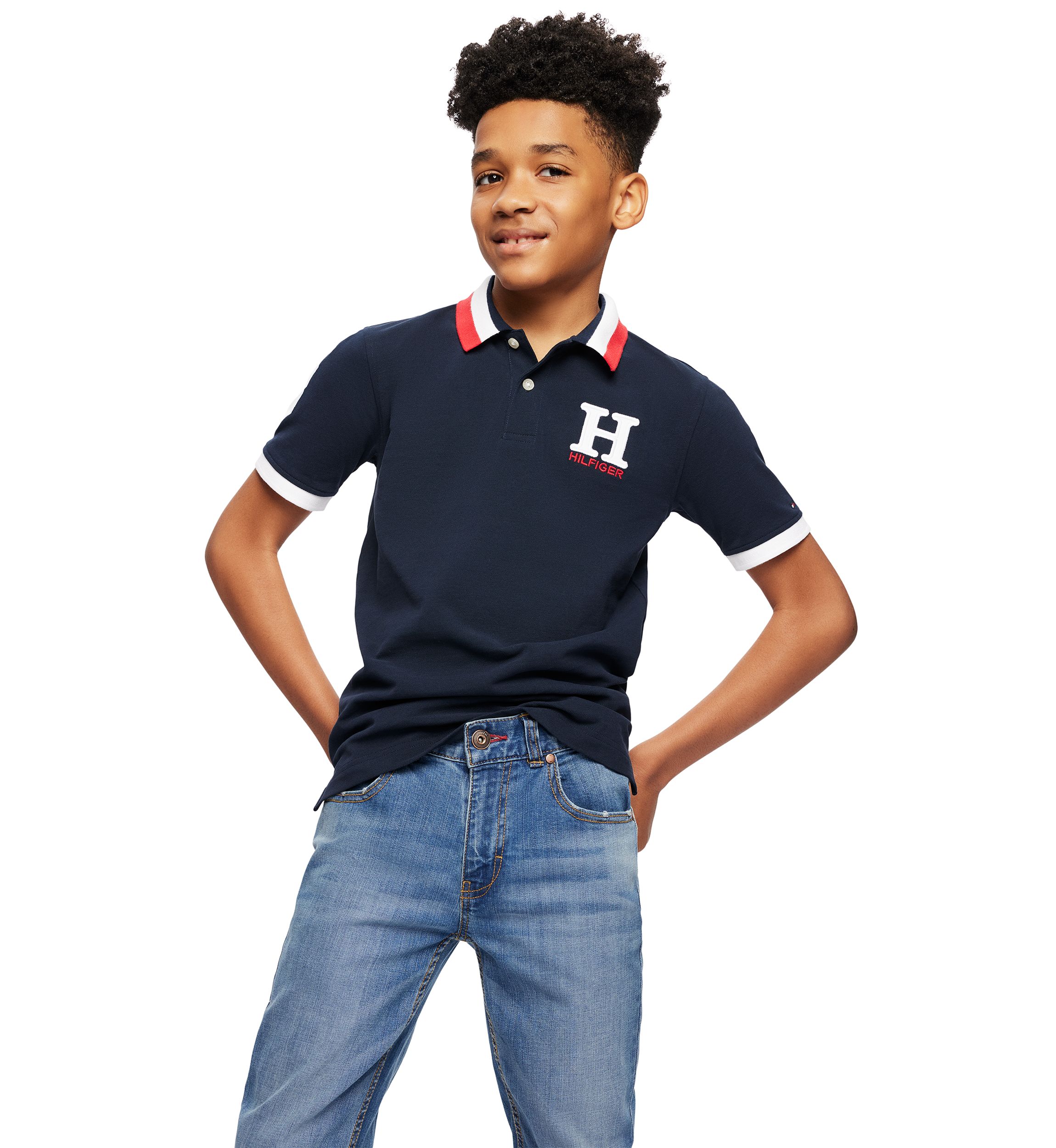 Boys 8-20 Logo Polo Shirt 